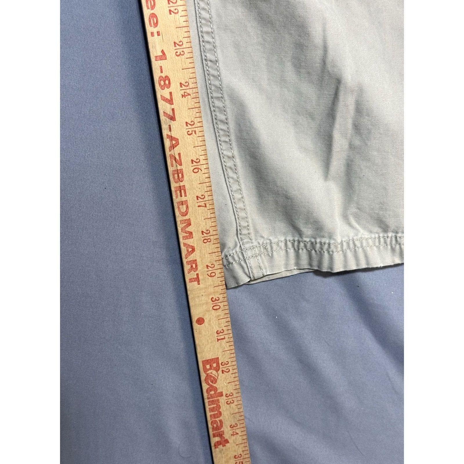 Faded Glory VINTAGE Faded Glory Cargo Pants 40x32 Beige Canvas 90s Army Grunge Wide-Leg Relaxed Mens Pants Size US 40 / EU 56 - 5 Thumbnail