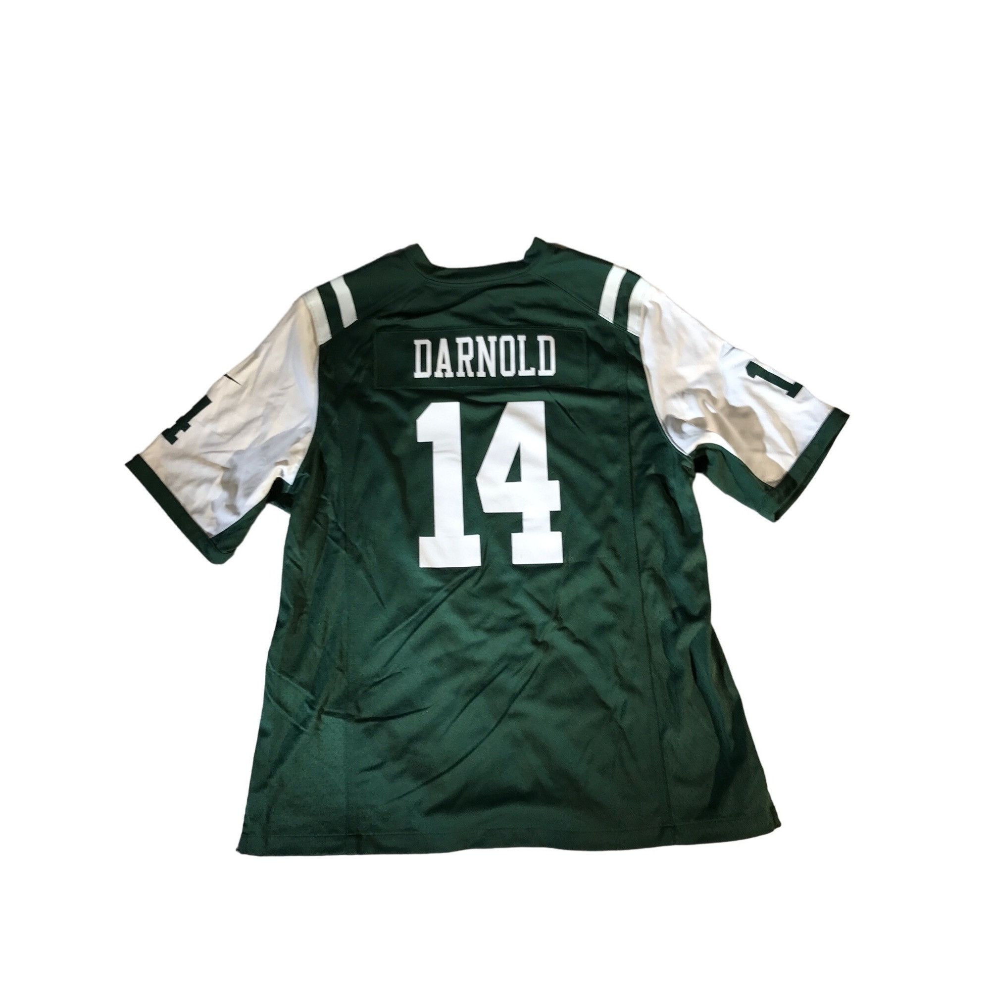 Nike Nike NFL Green NY Jets Sam Darnold #14 Jersey NWT Size US XXL / EU 58 / 5 - 2 Thumbnail