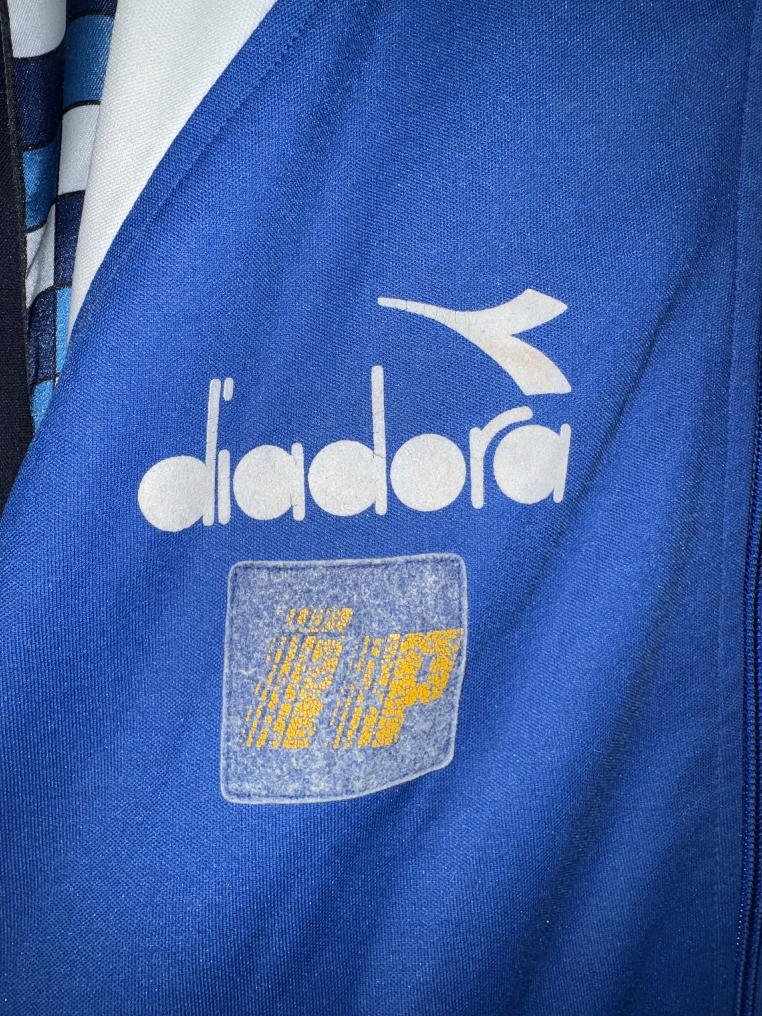 Diadora Italy 1990/91 Vintage Diadora Jacket Player Issue Size US L / EU 52-54 / 3 - 6 Thumbnail