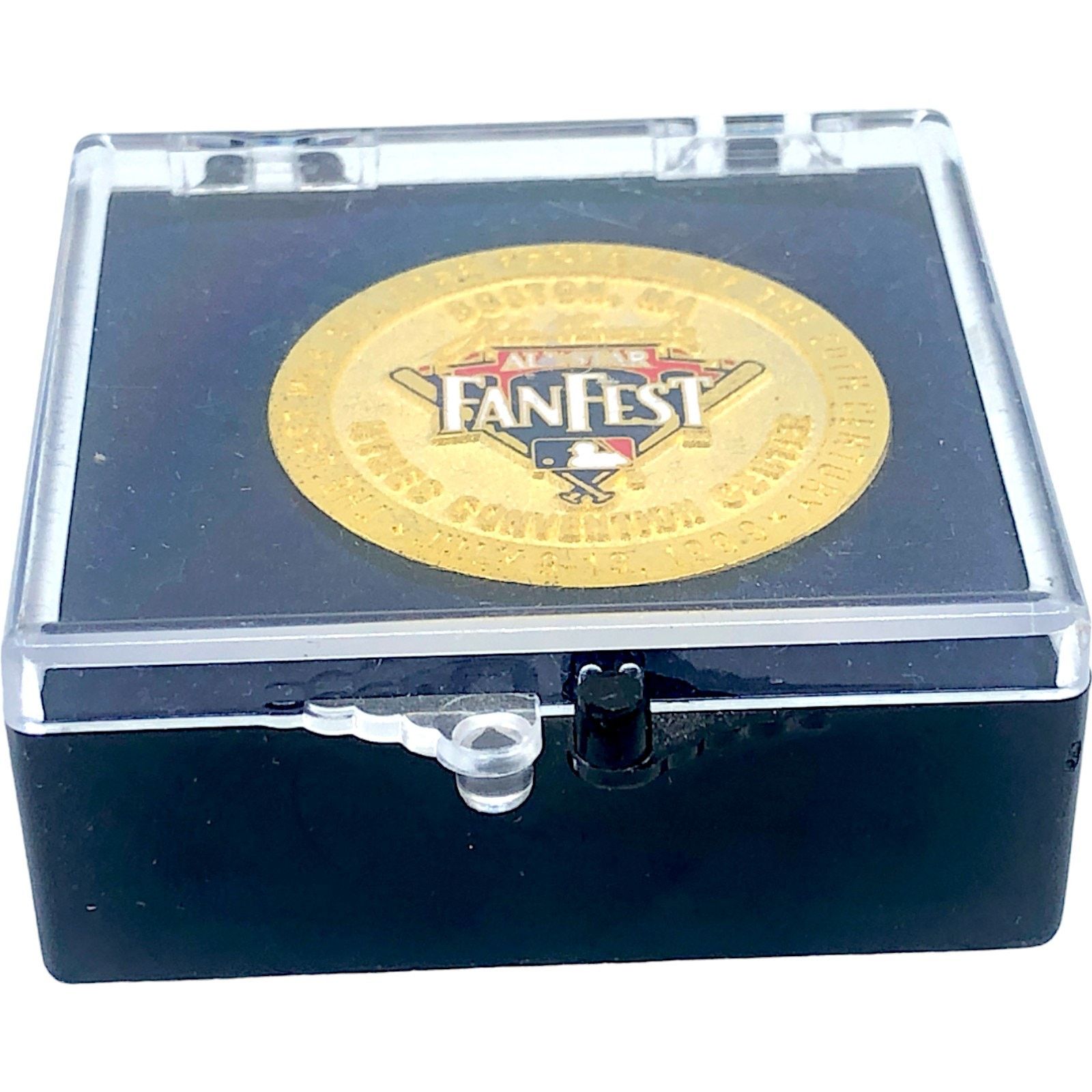 MLB Boston All Star Game Fanfest 1999 Fenway Park Gold Pin *RARE Size ONE SIZE - 4 Thumbnail