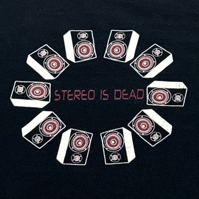 Band Tees VINTAGE STEREO IS DEAD TEE! Size US XL / EU 56 / 4 - 1 Thumbnail
