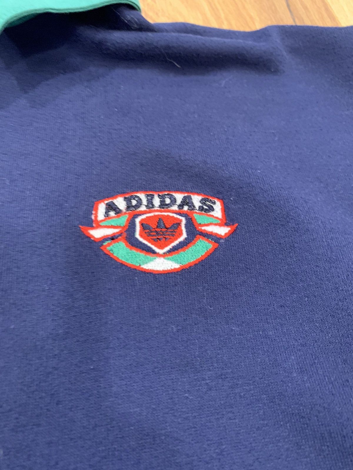 Adidas × Vintage 80s Adidas Rugby Polo Size US M / EU 48-50 / 2 - 2 Thumbnail