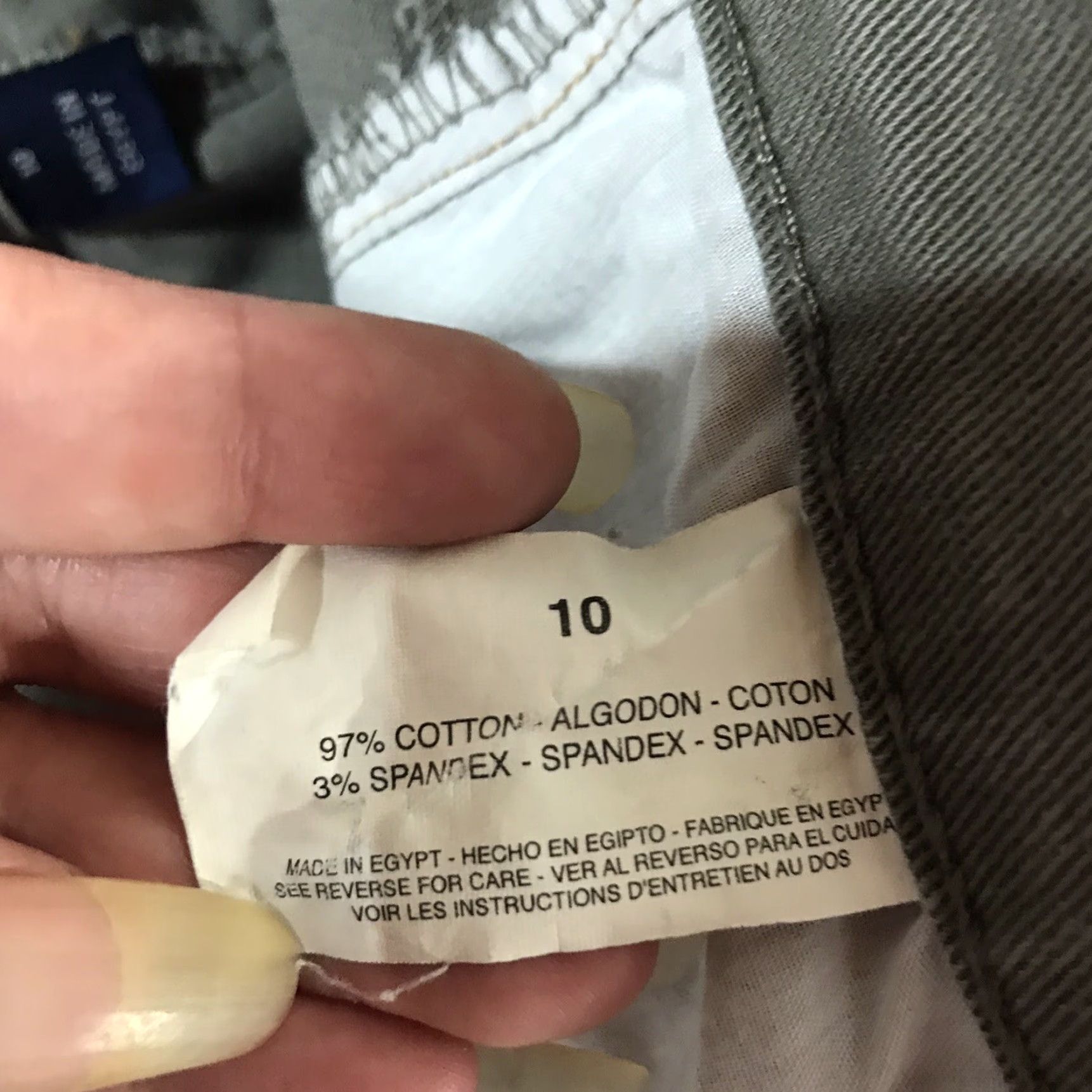 Vintage VINTAGE BandolinoBlu Gray Jeans Women's Size 10 Bootcut Modern Style Cotton Spandex Size 32" / US 10 / IT 46 - 4 Thumbnail