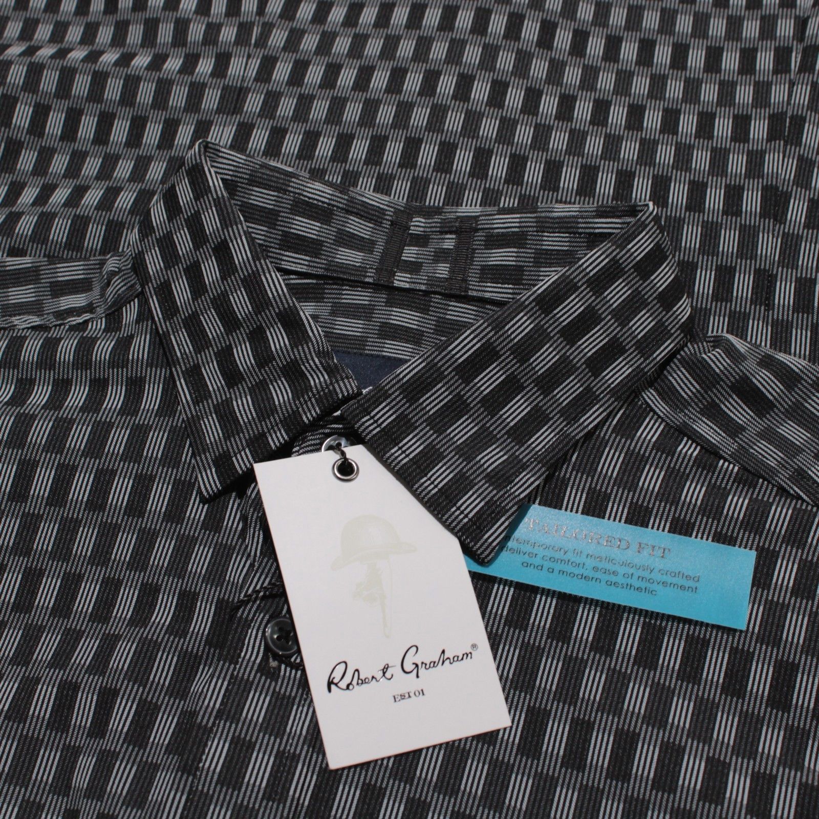 Robert Graham Robert Graham New with tags Shirt Size S US In Black Size US S / EU 44-46 / 1 - 1 Thumbnail