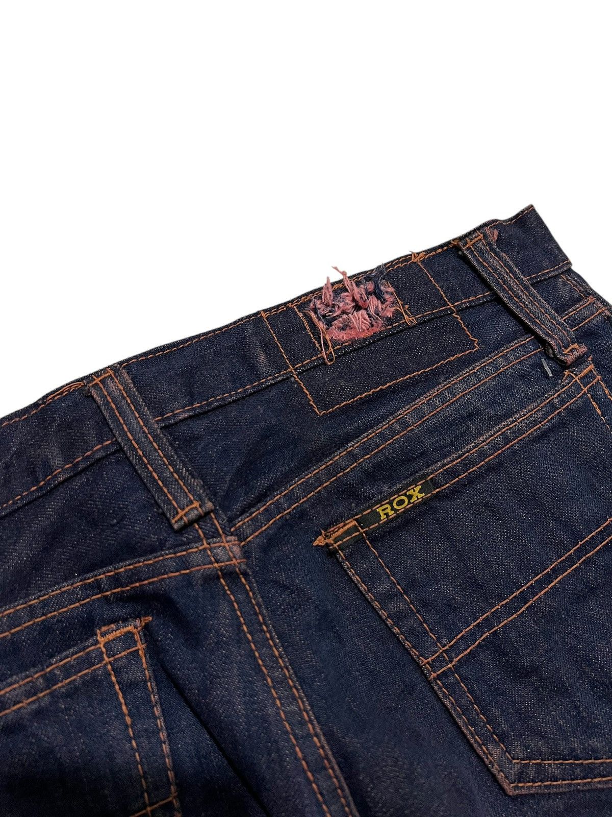 If Six Was Nine × Japanese Brand × Le Grande Bleu (L.G.B.) Vtg ROX distressed denim pants Size US 31 - 5 Thumbnail