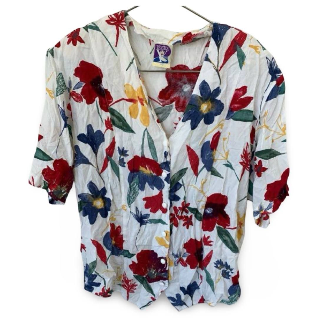 Vintage VTG Yessica shirt #120 Size M / US 6-8 / IT 42-44 - 1 Thumbnail