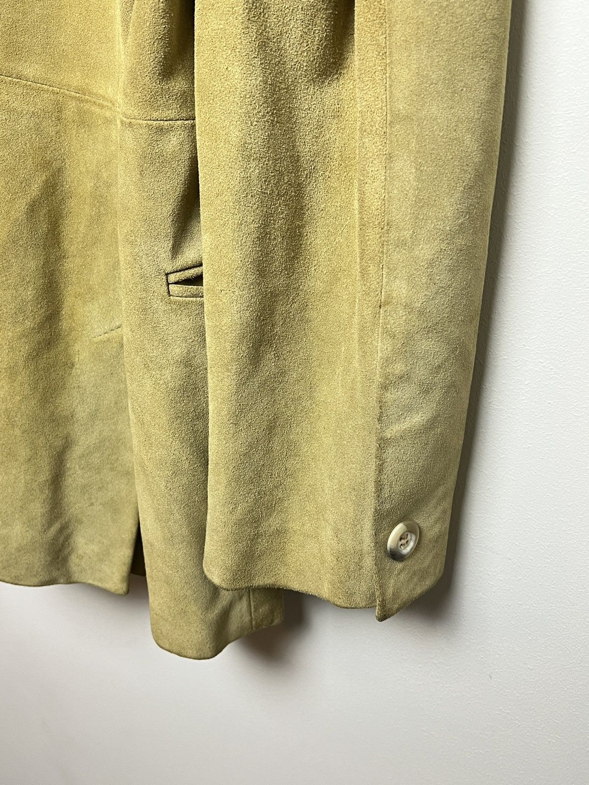 Giorgio Armani armani y2k 90s archive leather blazer jacket Size US M / EU 48-50 / 2 - 11 Thumbnail