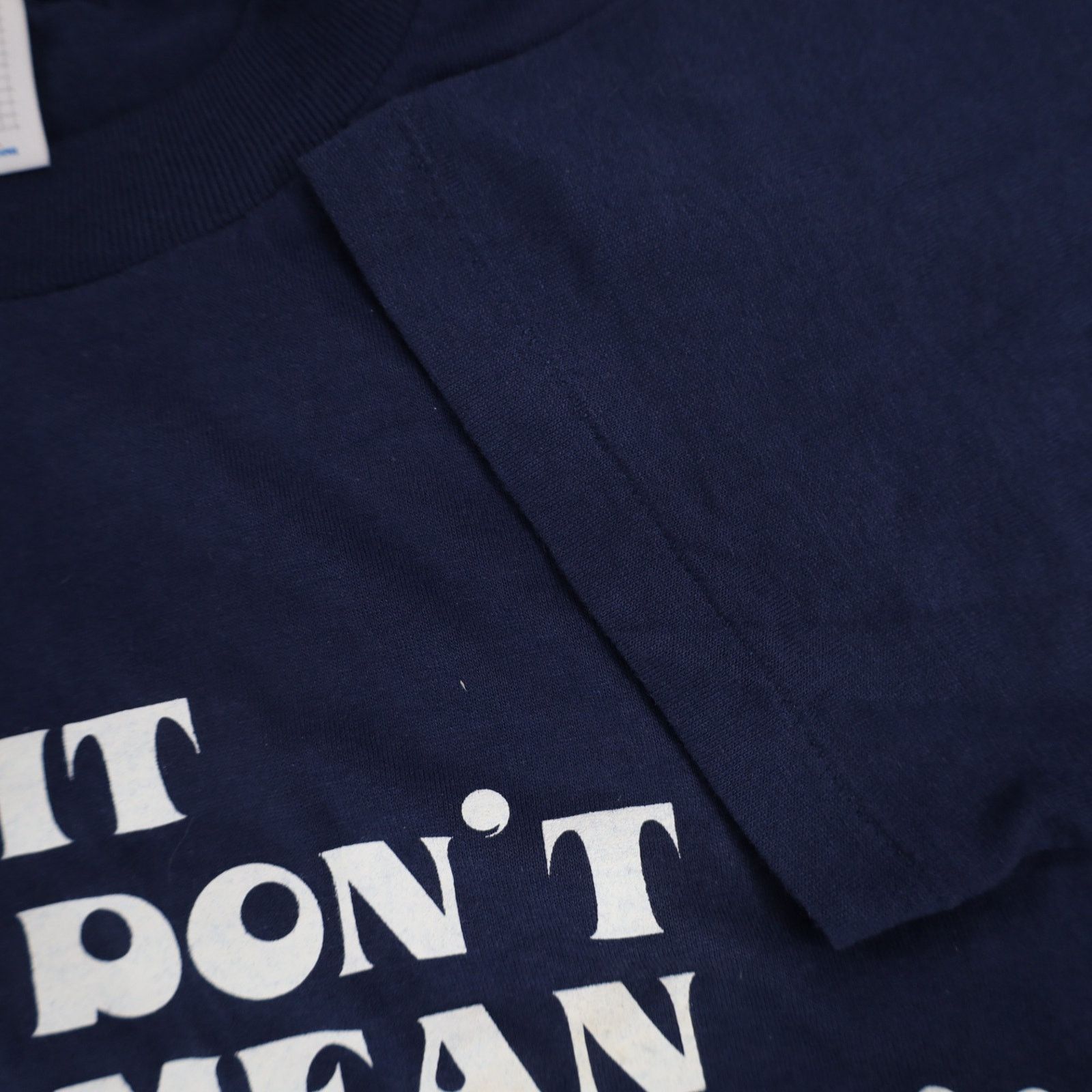 Jerzees × Vintage Vintage "It Dont Bean Nothin!" Vietnam Graphic T Shirt Size US L / EU 52-54 / 3 - 6 Thumbnail