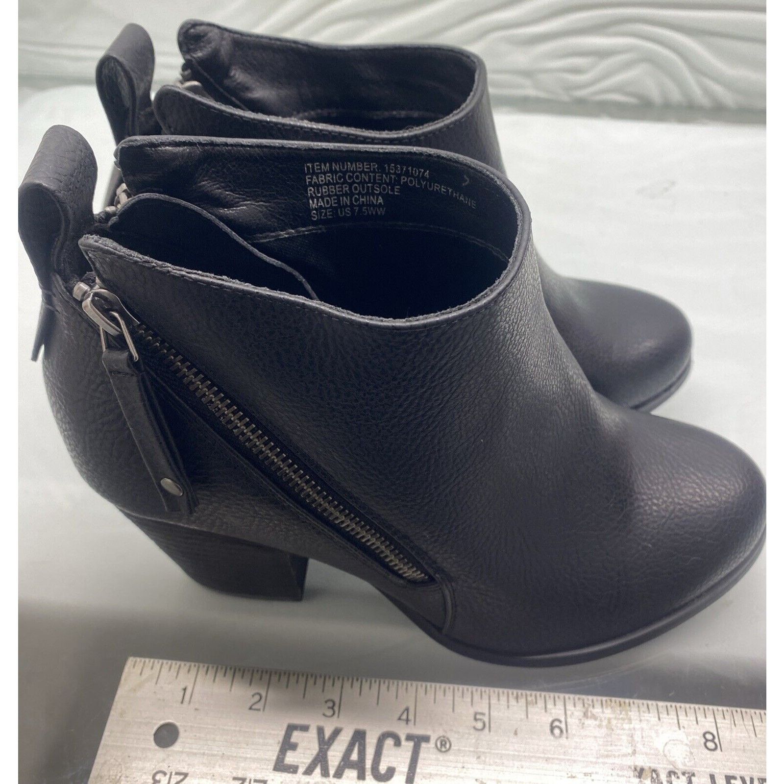 Corridor Torrid Womens Boots Black Leather Size 7.5-NEW Size US 7.5 / IT 37.5 - 10 Thumbnail