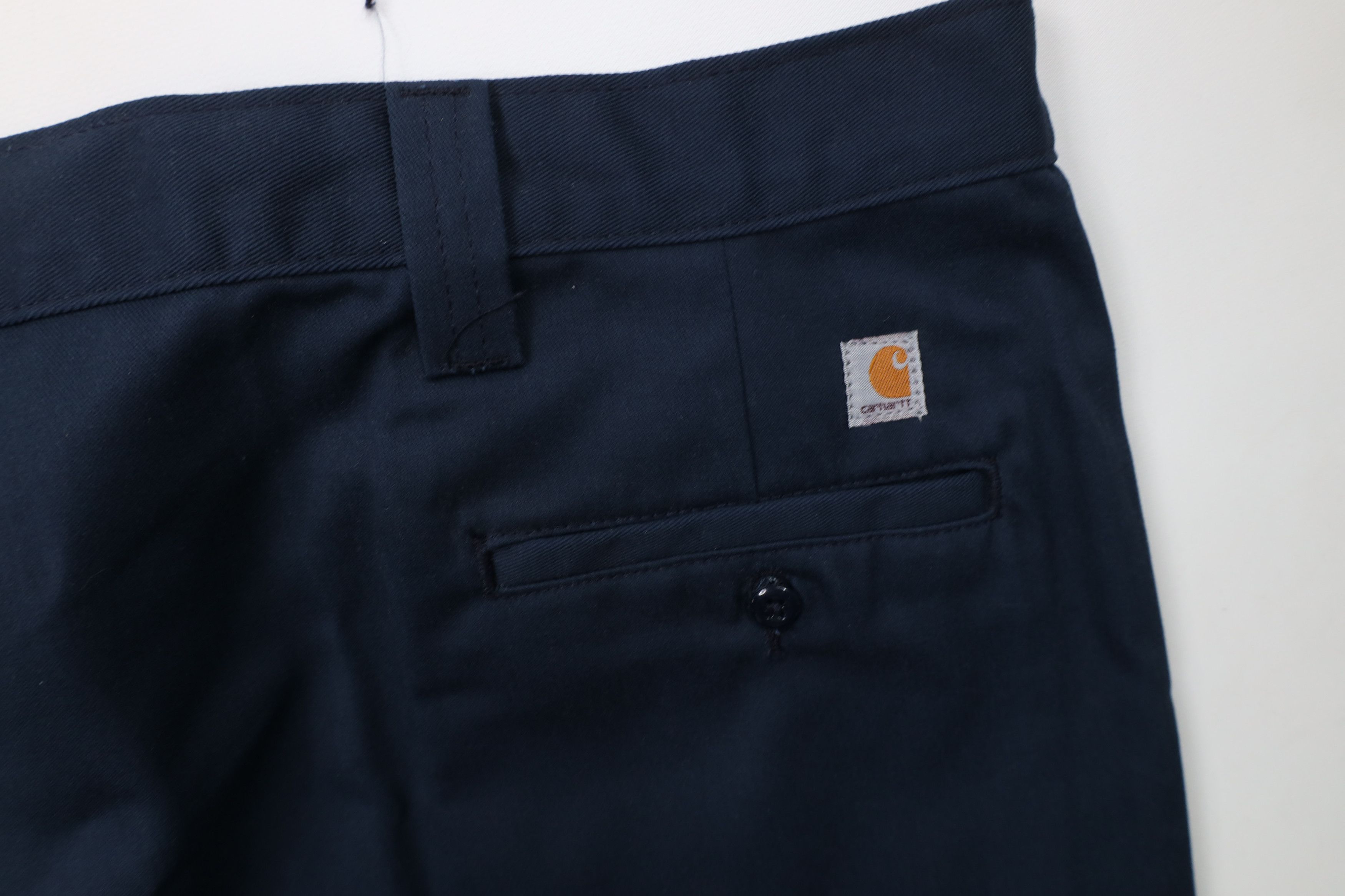 Carhartt Deadstock Vintage Y2K Carhartt Fit Wide Leg Pants Navy Blue Size US 44 / EU 60 - 13 Thumbnail
