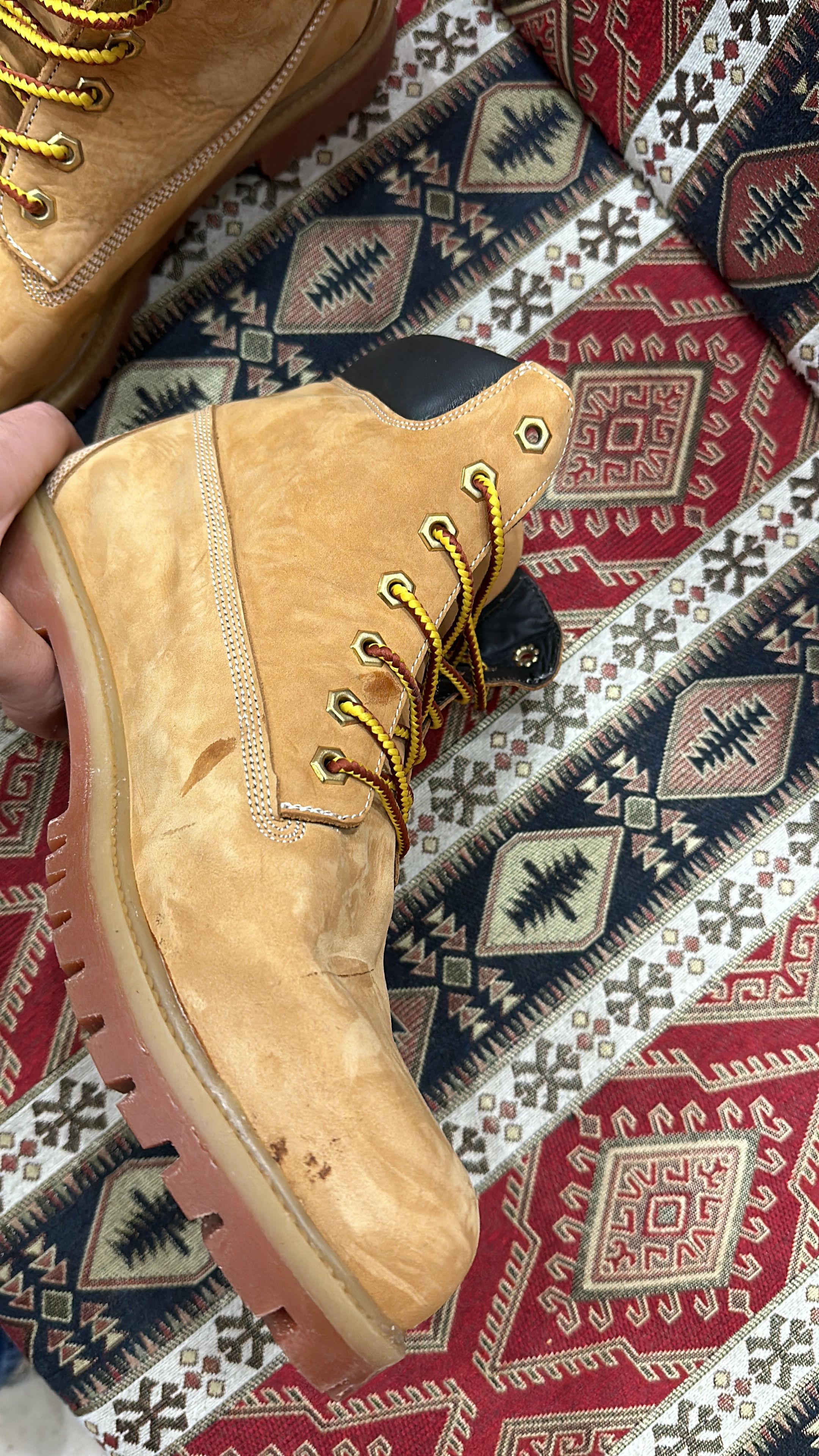 Derschutze Derschütze "yasmin v3" Boots Size 46 Timberland Style Size US 12 / EU 45 - 9 Thumbnail