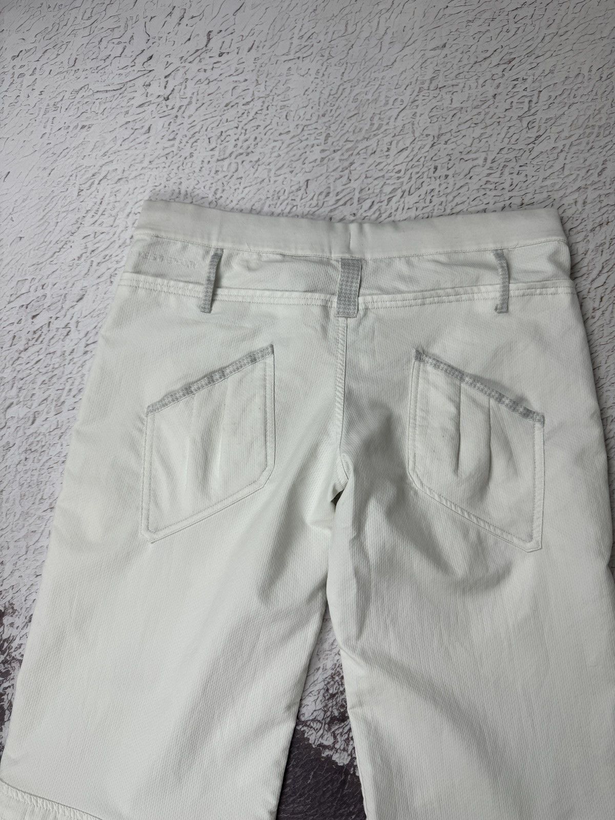 Nike Nike Vintage Y2K white wide flared track pants hype swoosh Size 30" / US 8 / IT 44 - 14 Thumbnail