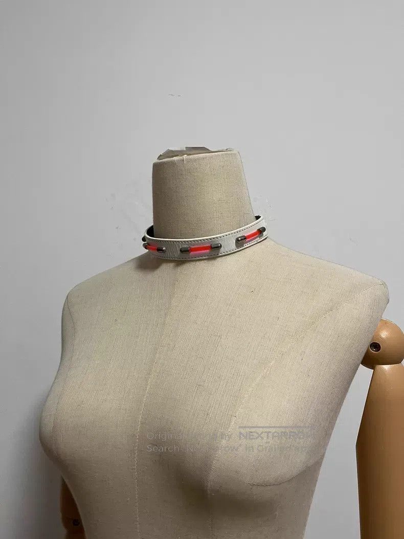 Fotus fotus embryo choker necklace with red and black accent det Size ONE SIZE - 1 Thumbnail
