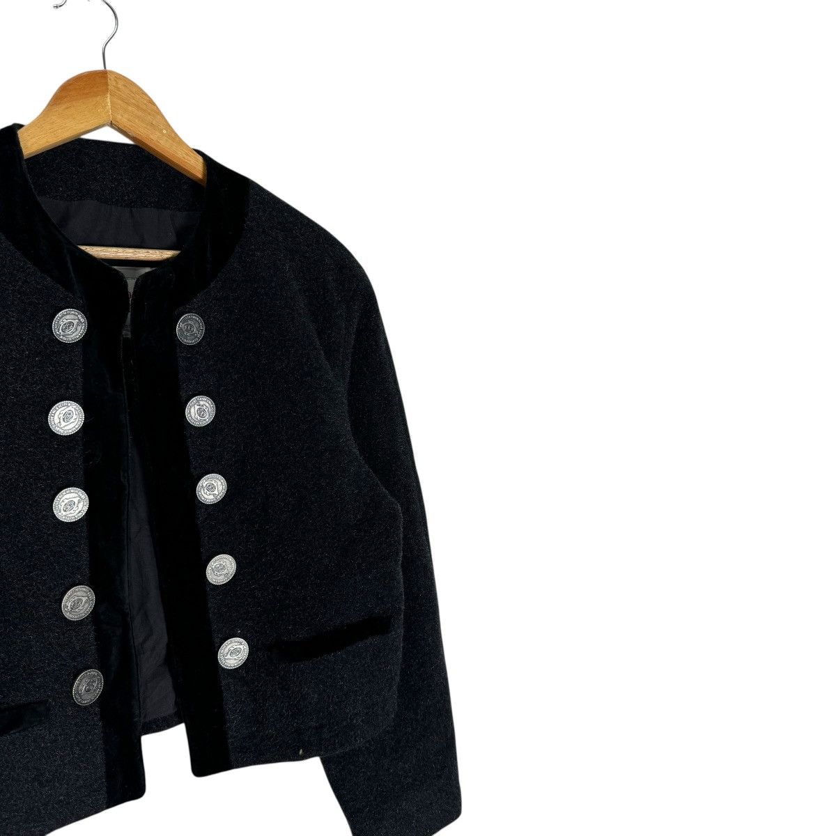 United Colors Of Benetton ☀️UNITED COLORS BENETTON CROP CARDIGAN JACKET Size M / US 6-8 / IT 42-44 - 6 Thumbnail