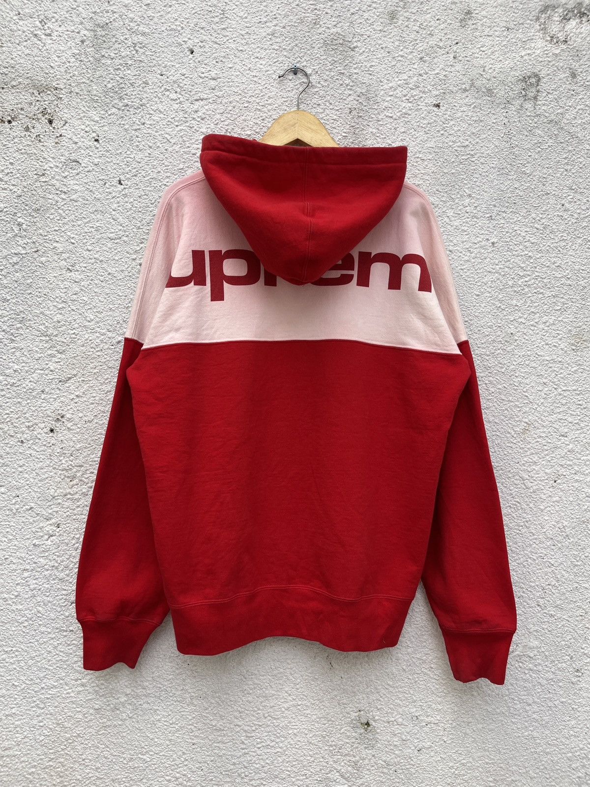 Supreme FW17 Supreme Blocked Two Tone Hoodie Size US L / EU 52-54 / 3 - 2 Thumbnail