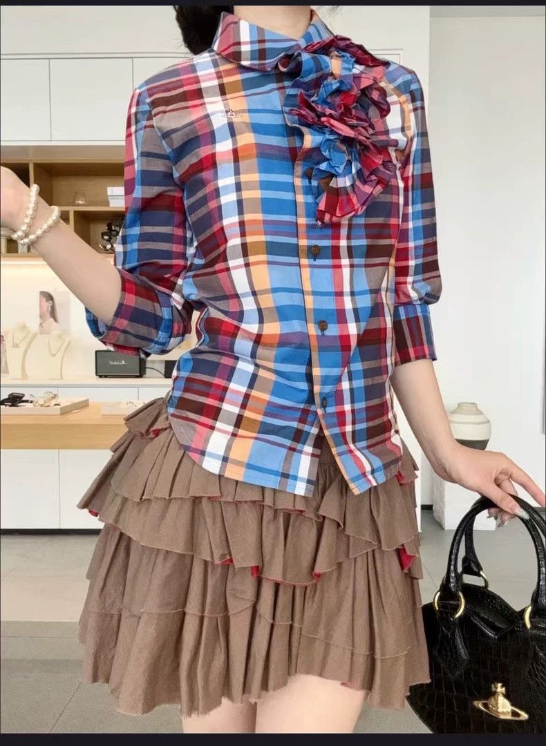 Vivienne Westwood Vivienne Westwood size00 A shirt with crimped hem Size M / US 6-8 / IT 42-44 - 3 Thumbnail