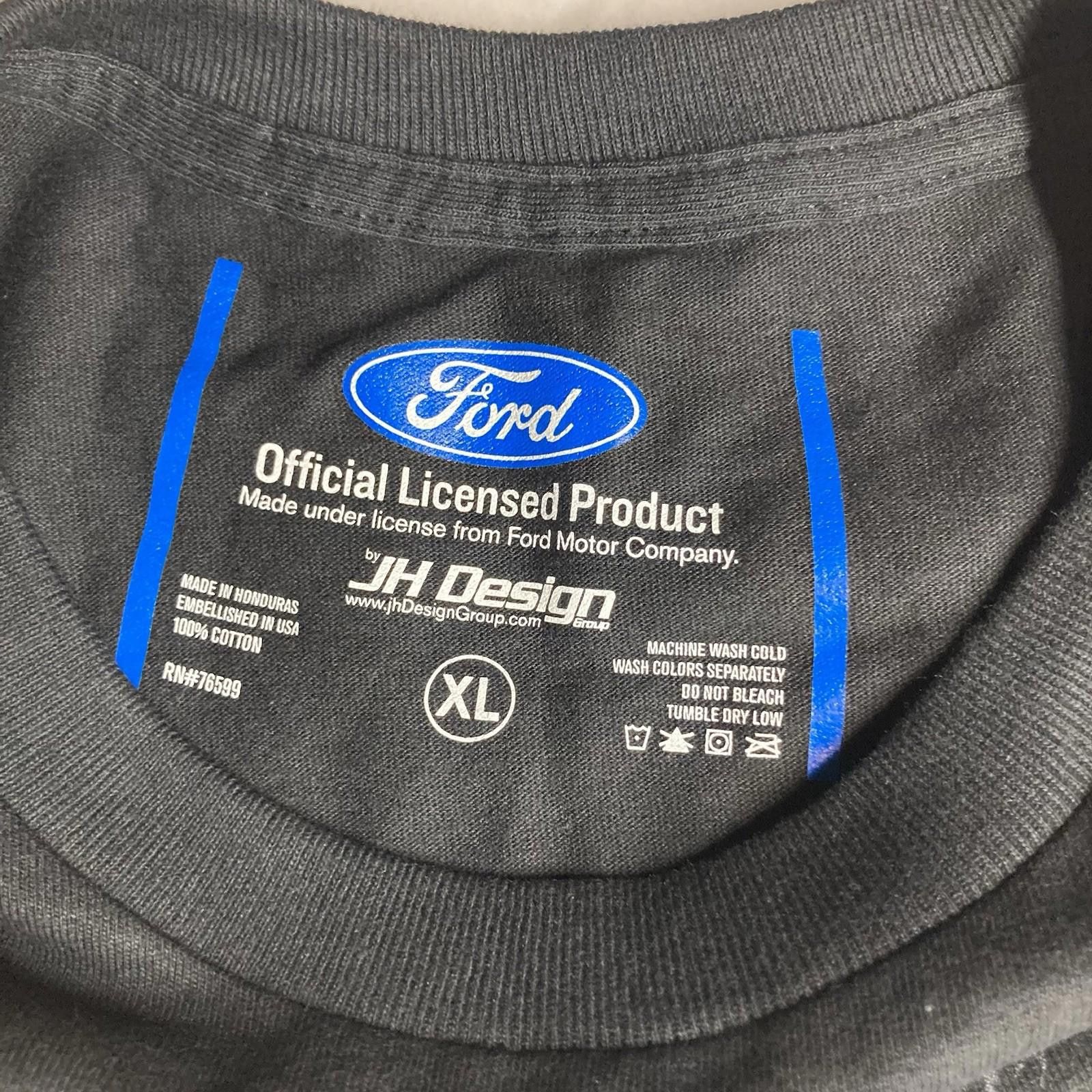 Ford NEW Men’s XL Official Ford Mustang The Legend Lives T-shirt Size US XL / EU 56 / 4 - 6 Thumbnail