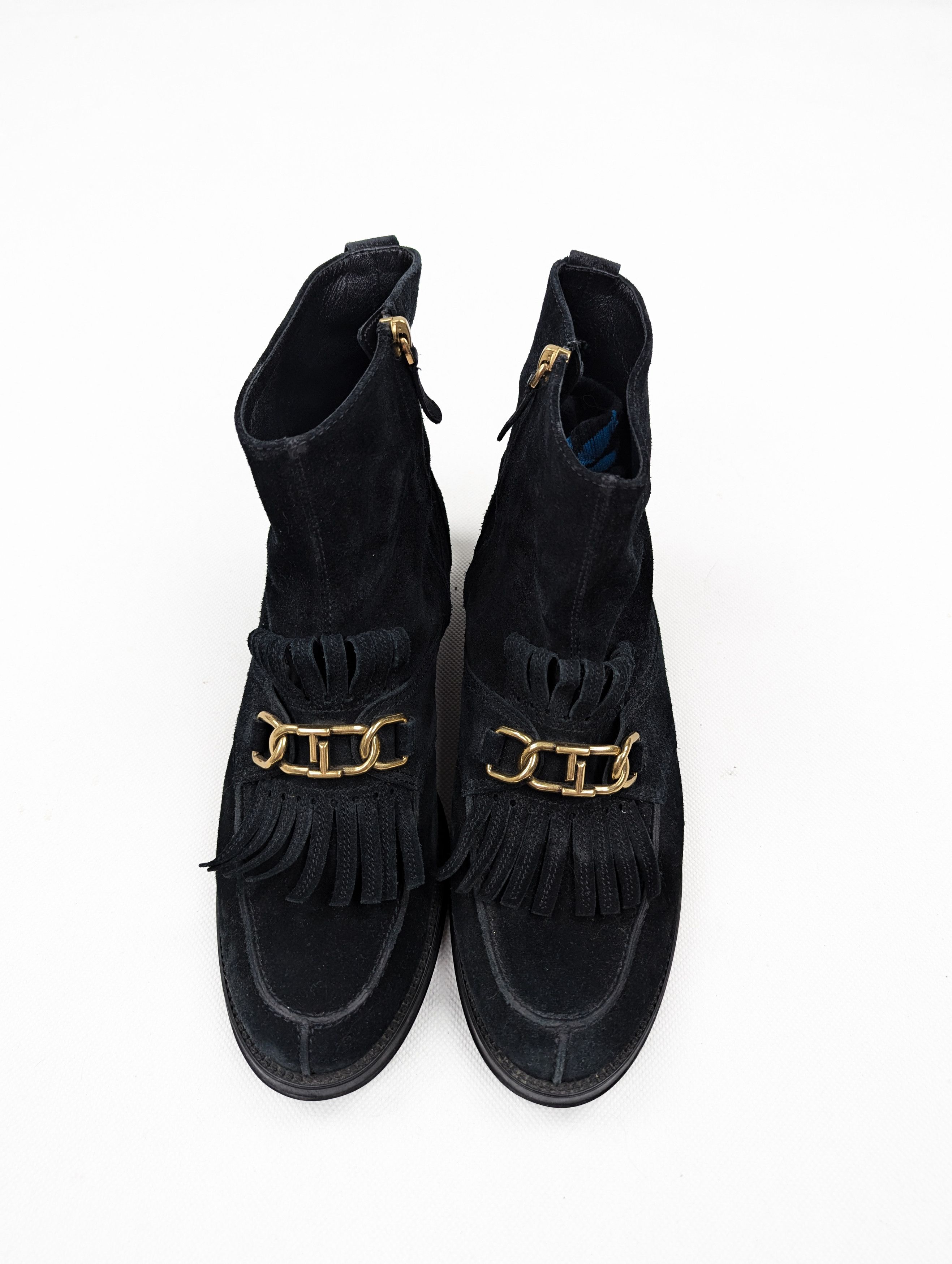 Tod's Tod's frangia leather suede boots 40 Size US 10 / IT 40 - 3 Thumbnail