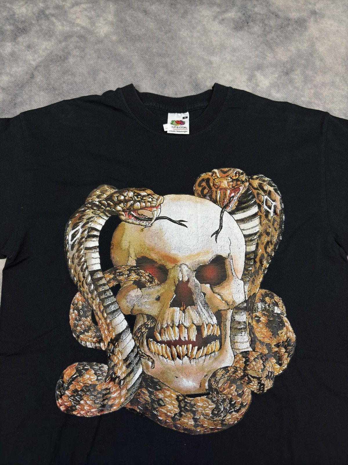 Affliction × Vintage Vintage skull snake affliction graphic t shirt tee 90s y2k Size US S / EU 44-46 / 1 - 2 Thumbnail