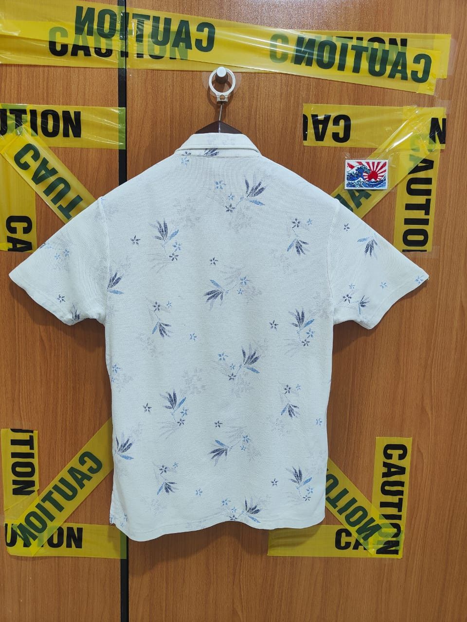 Japanese Brand vintage polo japan made in okinawa Kariyushi Polo Floral Tee Size US M / EU 48-50 / 2 - 3 Thumbnail