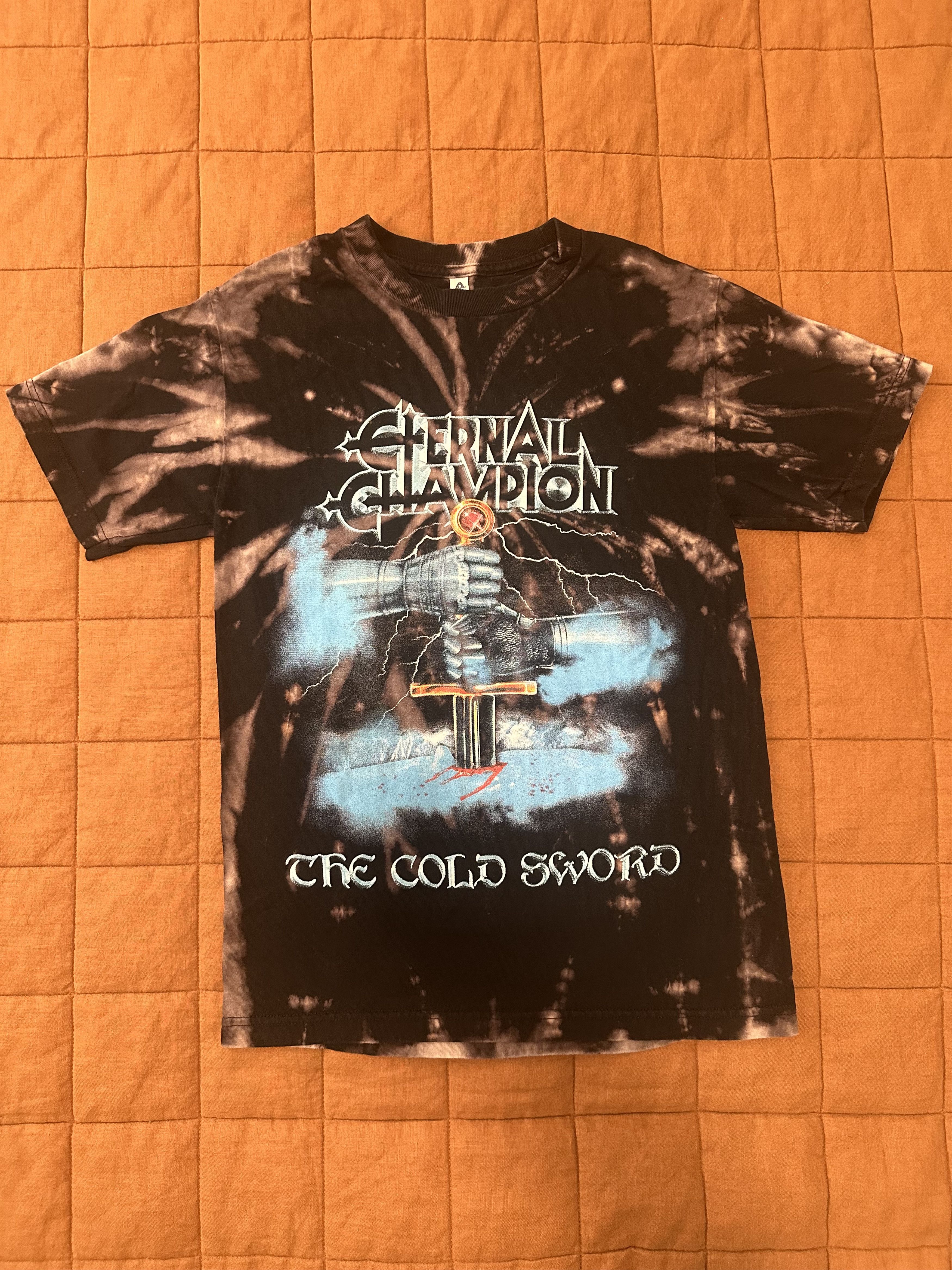 Other ETERNAL CHAMPION ~ One-of-a-Kind Custom Bleach-Dyed Shirt Size US S / EU 44-46 / 1 - 1 Thumbnail