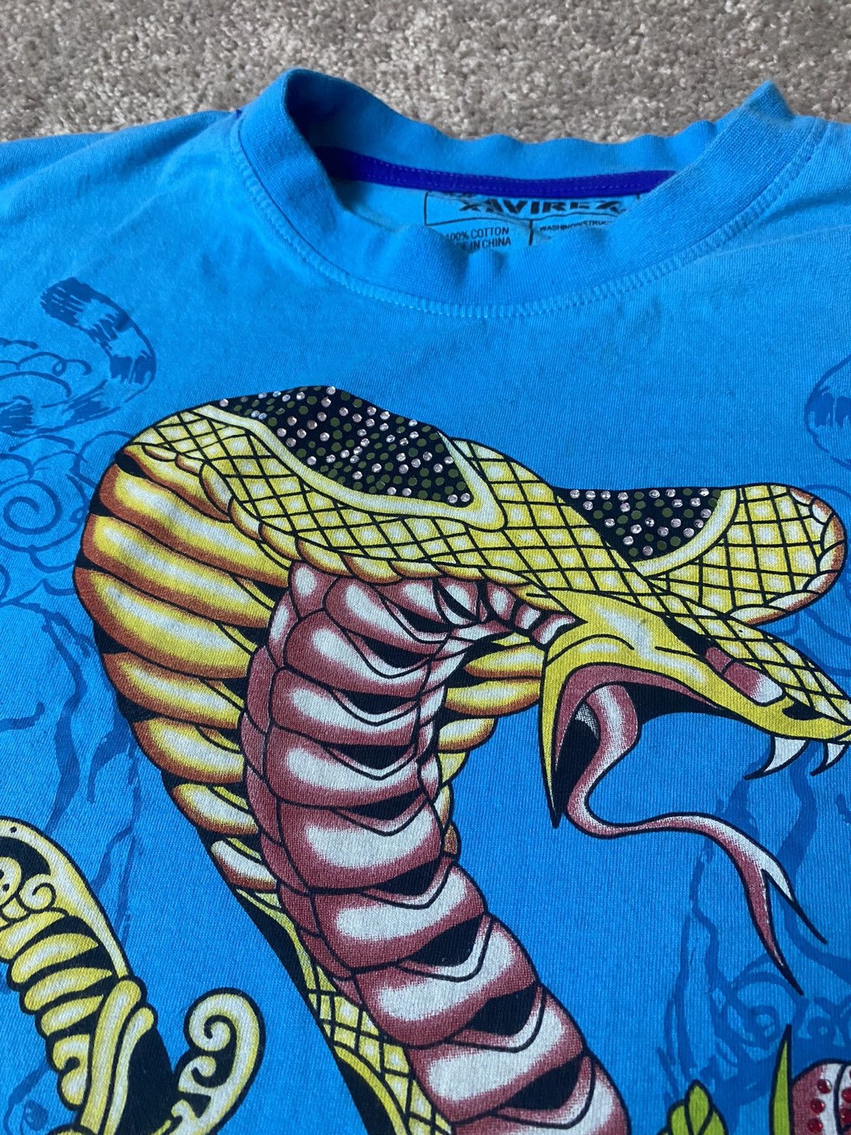 Avirex × Vintage Vintage Y2K Avirex Tee Shirt Size US XL / EU 56 / 4 - 5 Thumbnail