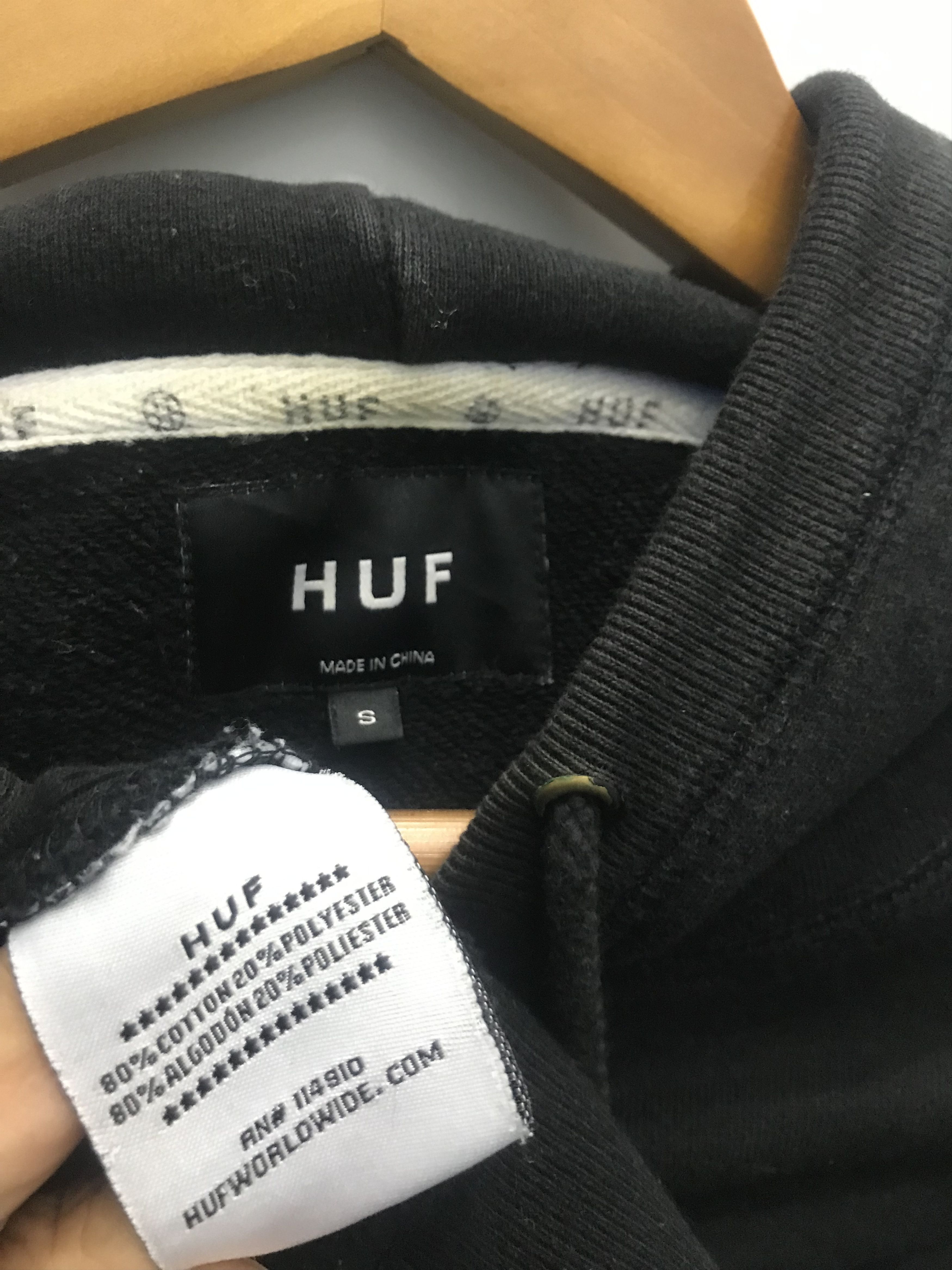 Chocolate × Huf HUF x Chocolate Hoodie Size US S / EU 44-46 / 1 - 8 Thumbnail
