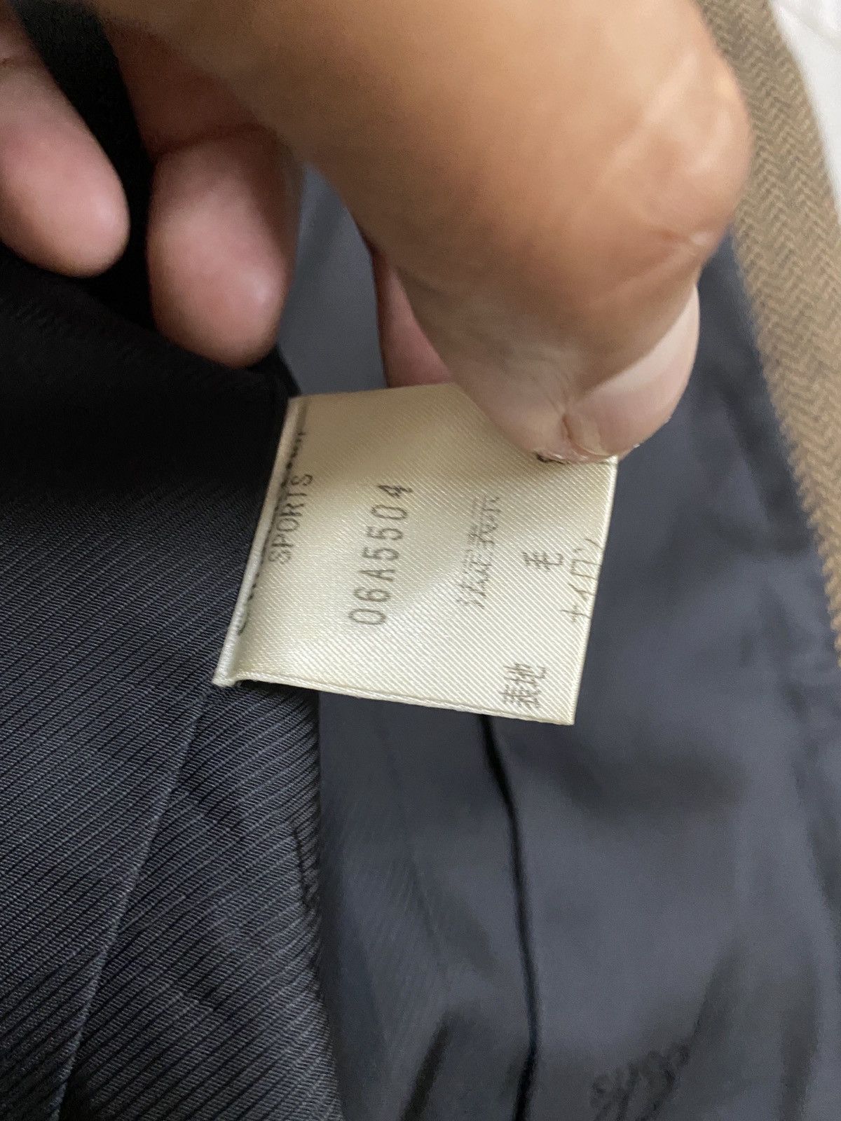 Christian Dior Monsieur VTG Christian Dior Sports Herringbone Wool Blazer Jacket Size M / US 6-8 / IT 42-44 - 13 Thumbnail