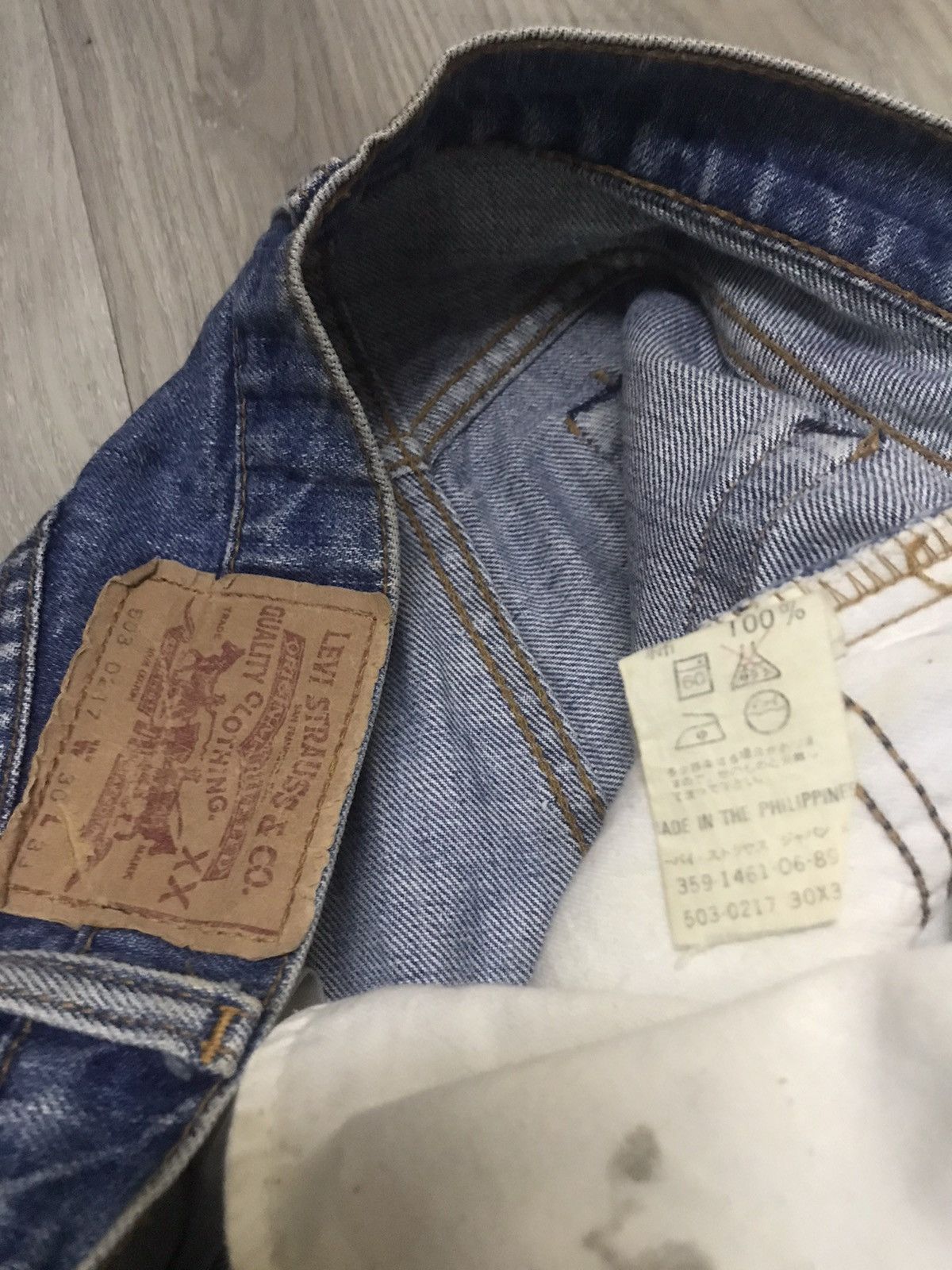 Levi's Vintage Levis 503 Jeans Size US 30 / EU 46 - 7 Thumbnail