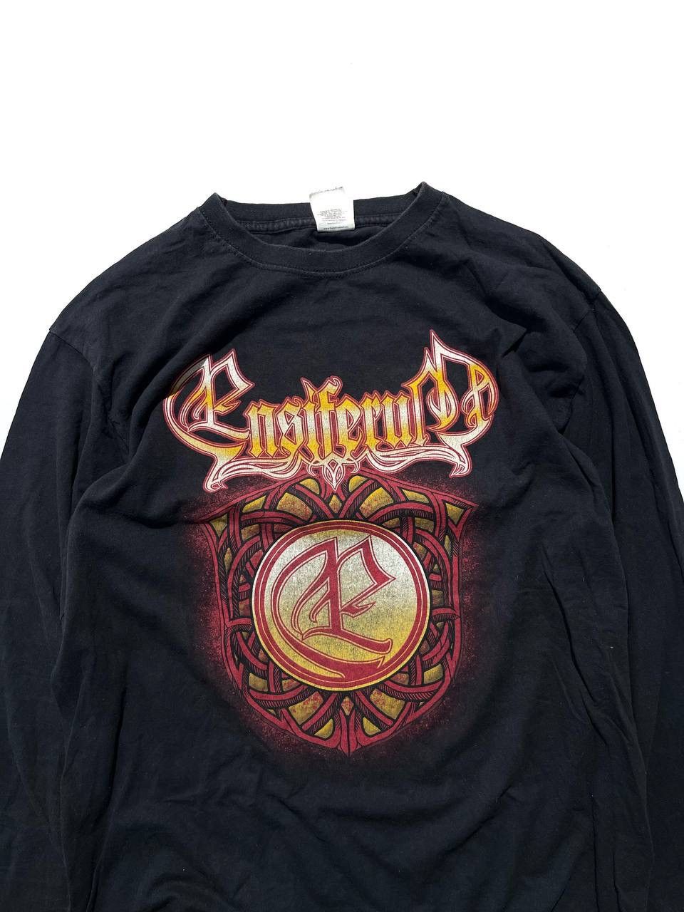 Vintage Vintage Ensiferum Heathen Horde Washed Band Long Sleeve Size US M / EU 48-50 / 2 - 2 Thumbnail
