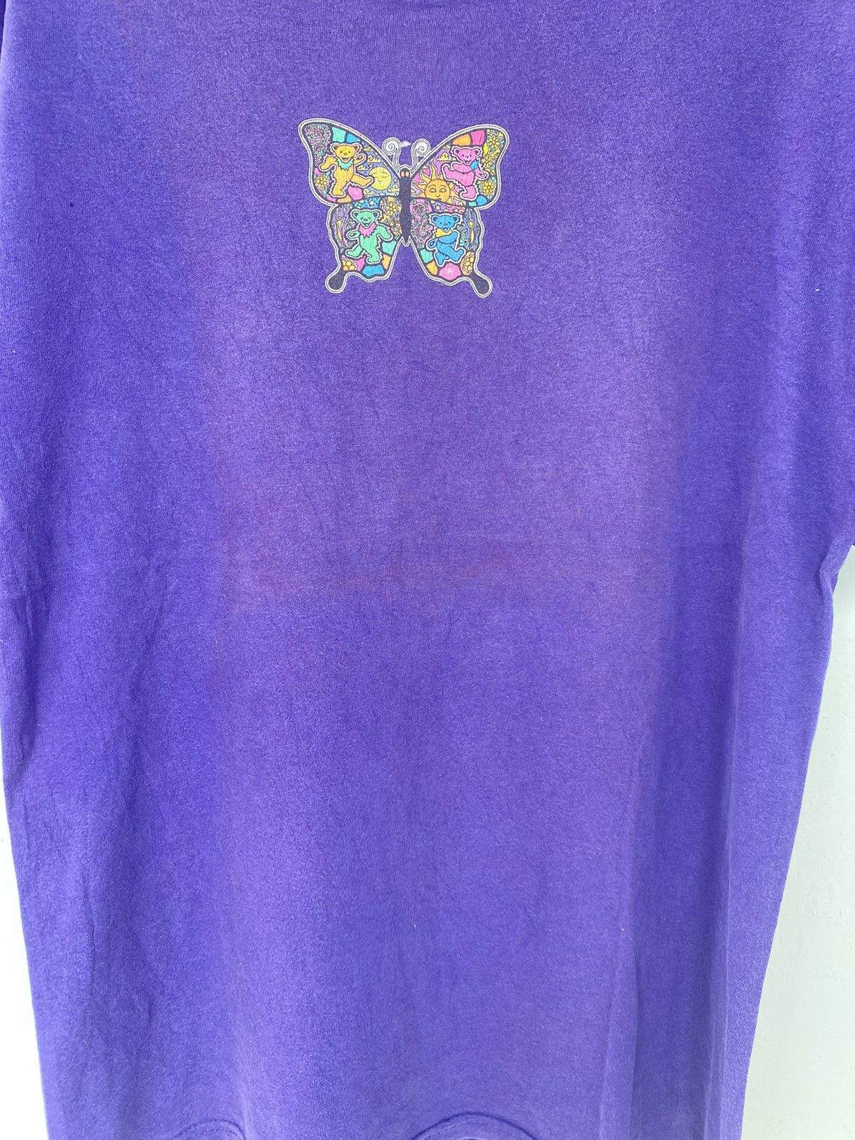 Band Tees × Vintage Vintage Rare Band Grateful Dead Bear Dancing Butterfly Tee Size US M / EU 48-50 / 2 - 4 Thumbnail