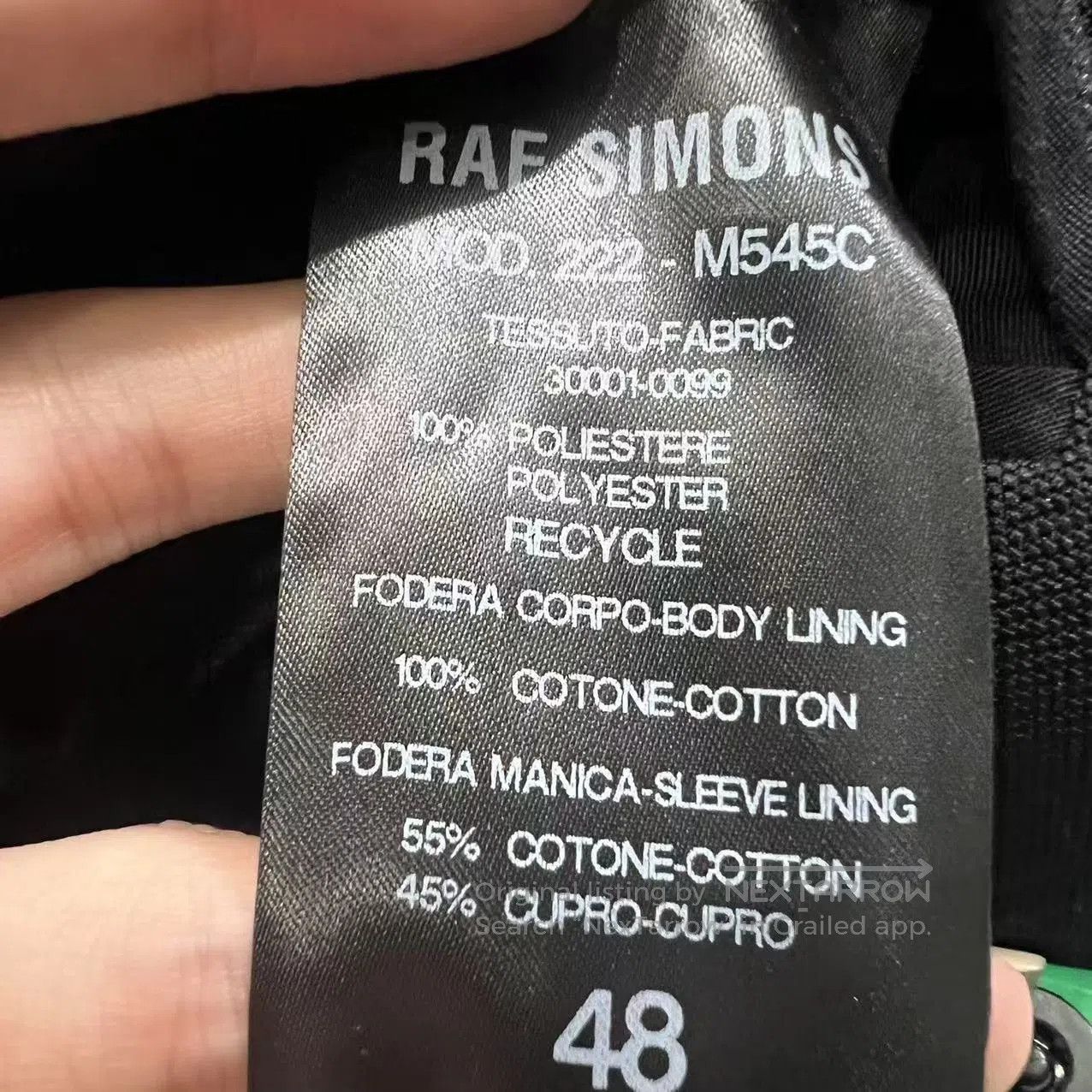 Raf Simons Raf Simons 22AW Suit. Size US M / EU 48-50 / 2 - 5 Thumbnail
