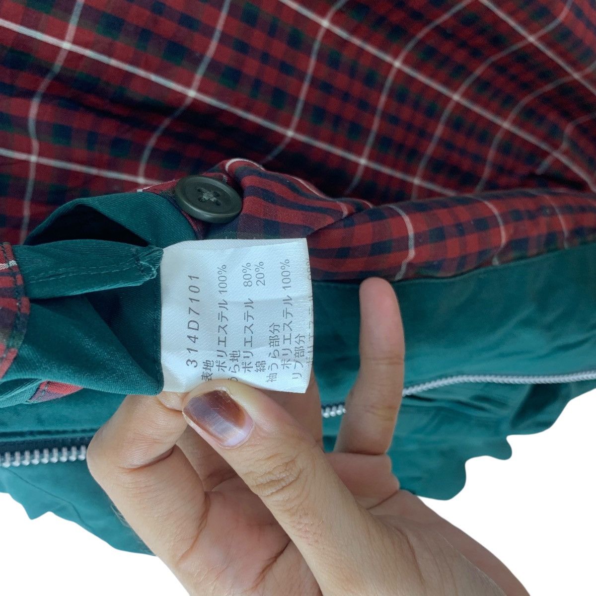 Golden Bear Vintage GOLDEN BEAR USA Outdoor Tartan Lining Zipper Bomber Size US L / EU 52-54 / 3 - 12 Thumbnail