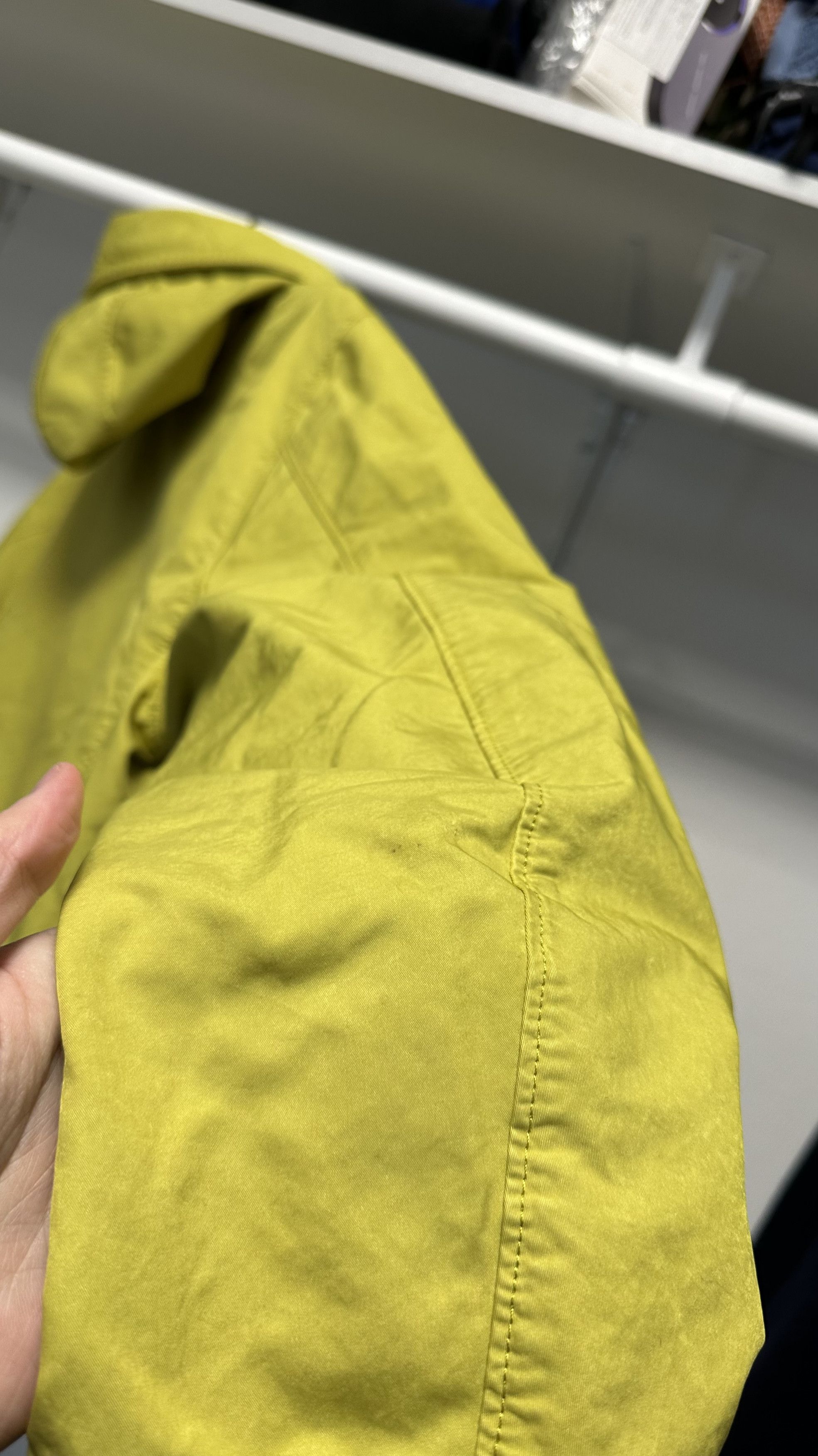 Stone Island Stone Island Yellow David TC Garment Dyed Parka Jacket Size US S / EU 44-46 / 1 - 15 Thumbnail