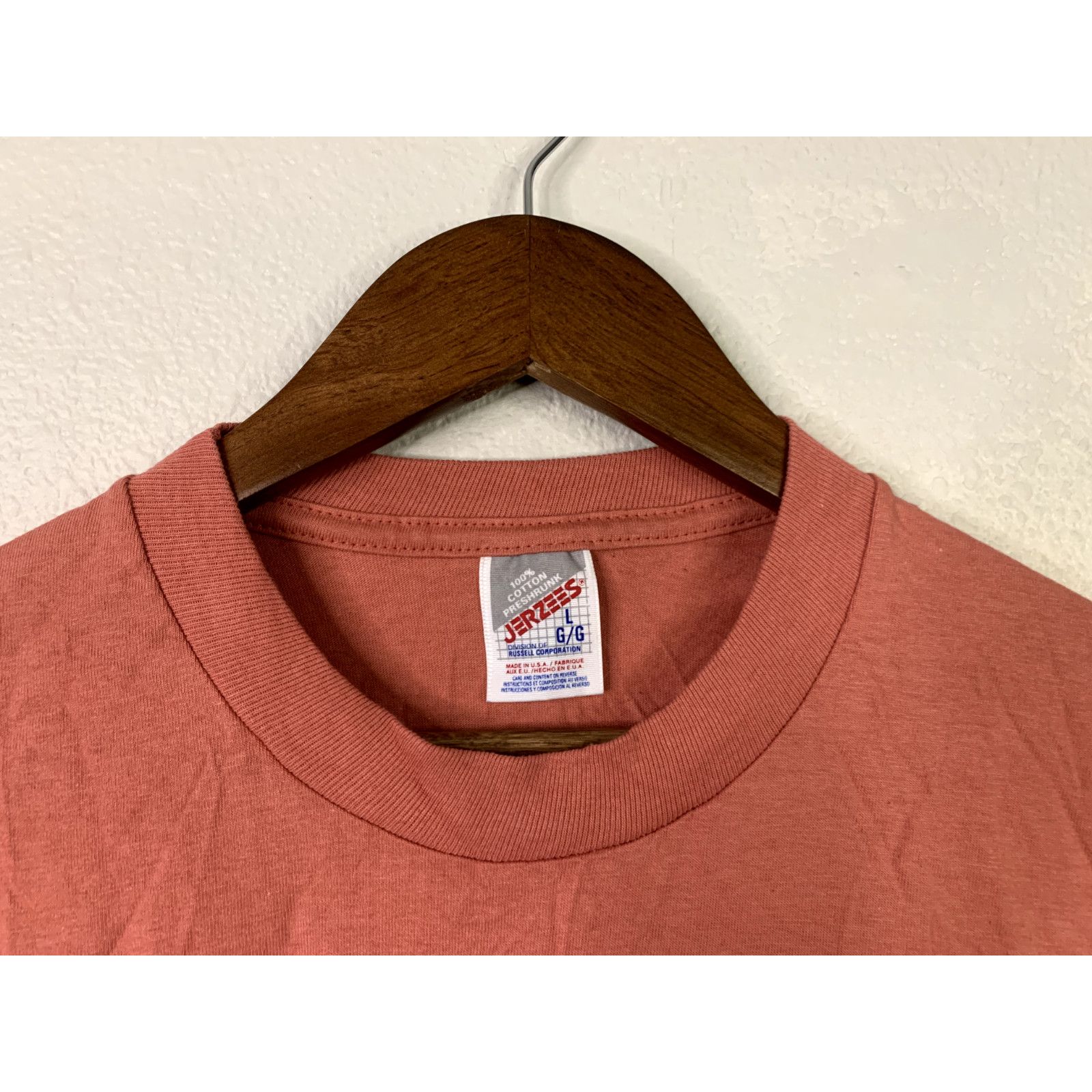 Jerzees Vintage Test Print Tee L USA Gatlinburg Maryland 90s Shirt Size US L / EU 52-54 / 3 - 6 Thumbnail