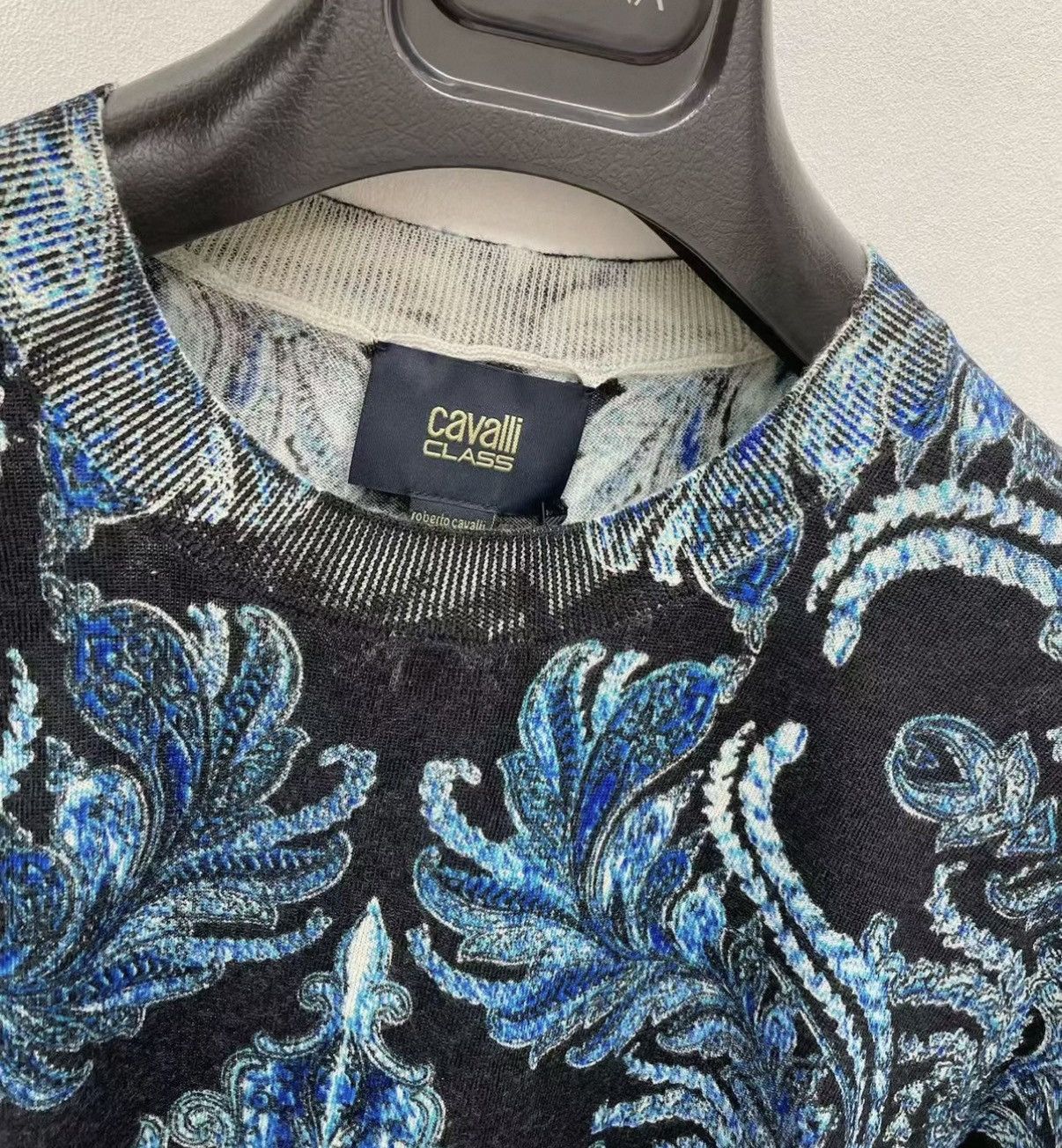 Roberto Cavalli Class Roberto Cavalli 100% Wool Sweater J30 Size US S / EU 44-46 / 1 - 4 Thumbnail