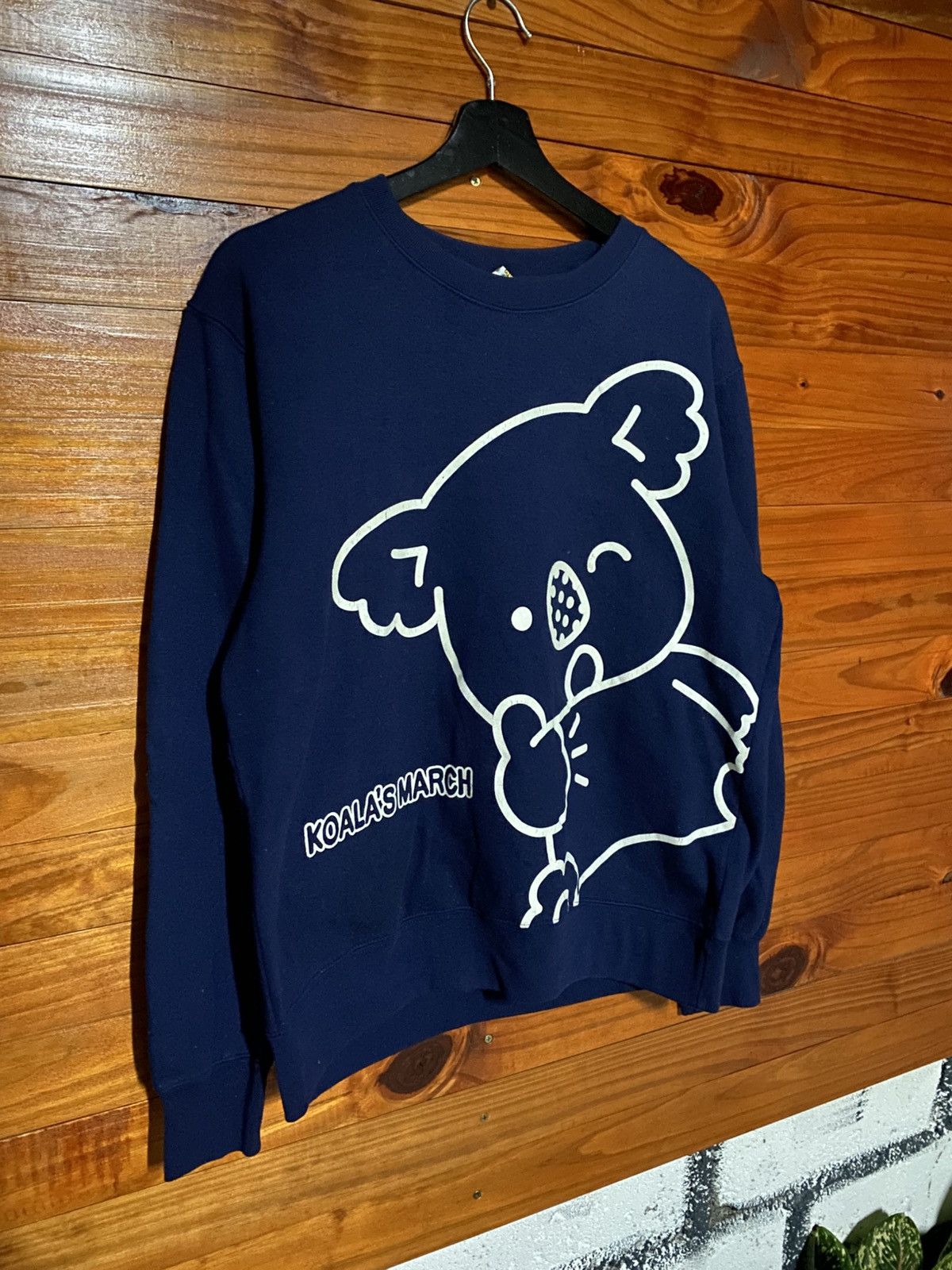 Vintage Vintage Koala’s March Cartoon Sweatshirt Navy Blue Japanese Size US M / EU 48-50 / 2 - 5 Thumbnail