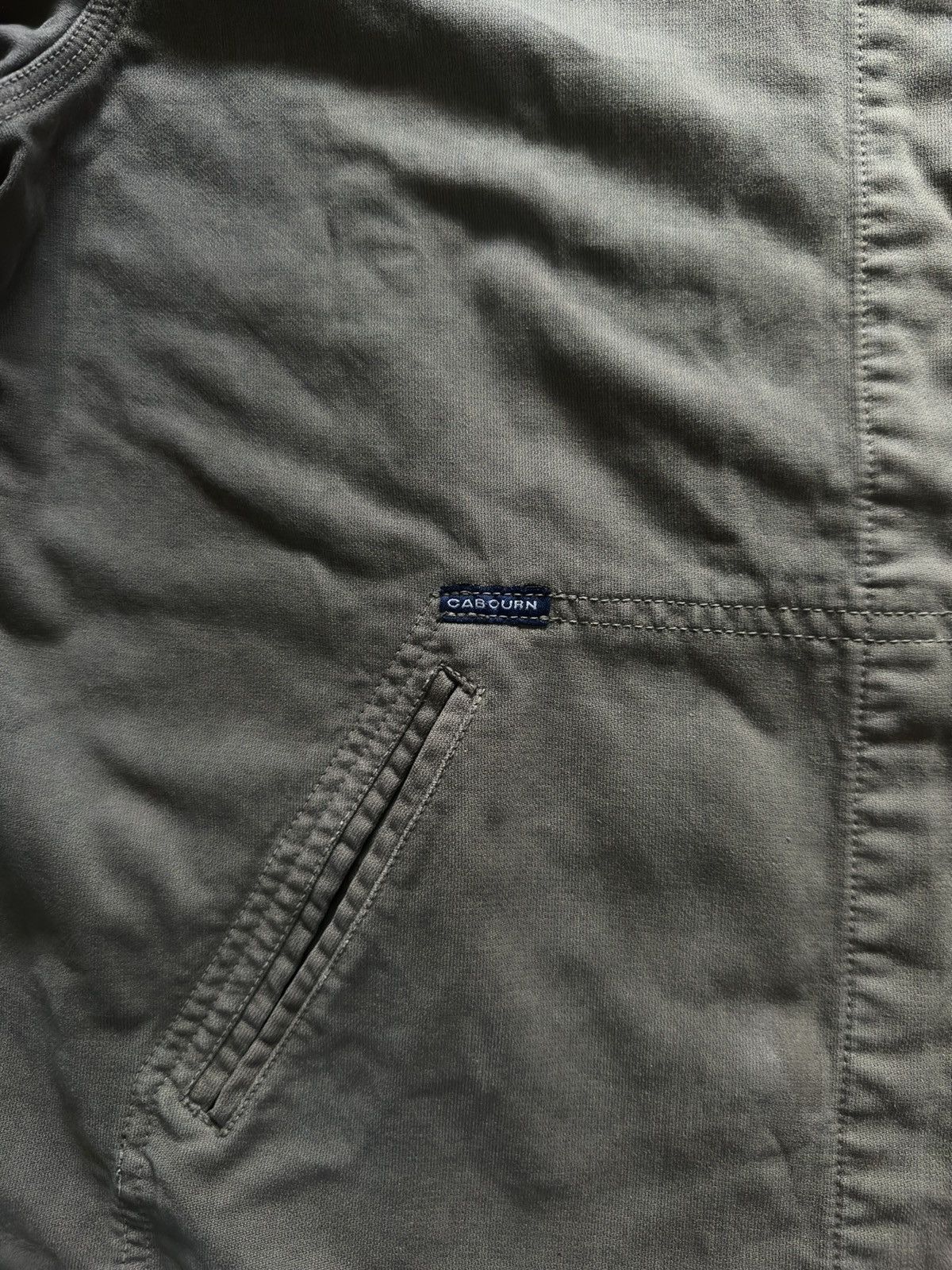 Nigel Cabourn 1980s Nigel Cabourn Chest Embroidery Work Jacket Size US L / EU 52-54 / 3 - 5 Thumbnail