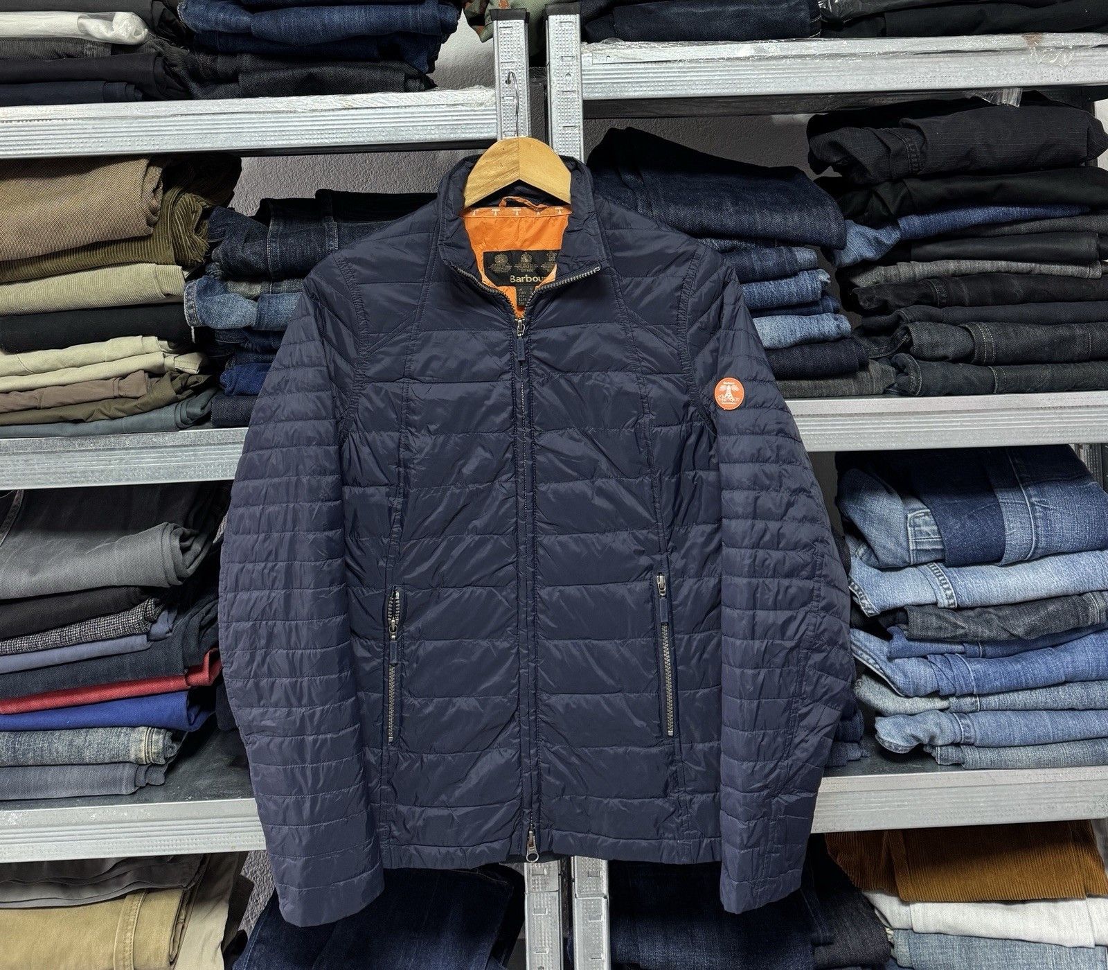 Barbour Barbour Ladies Fibre Down Chock Quilt Jacket Size M / US 6-8 / IT 42-44 - 1 Thumbnail