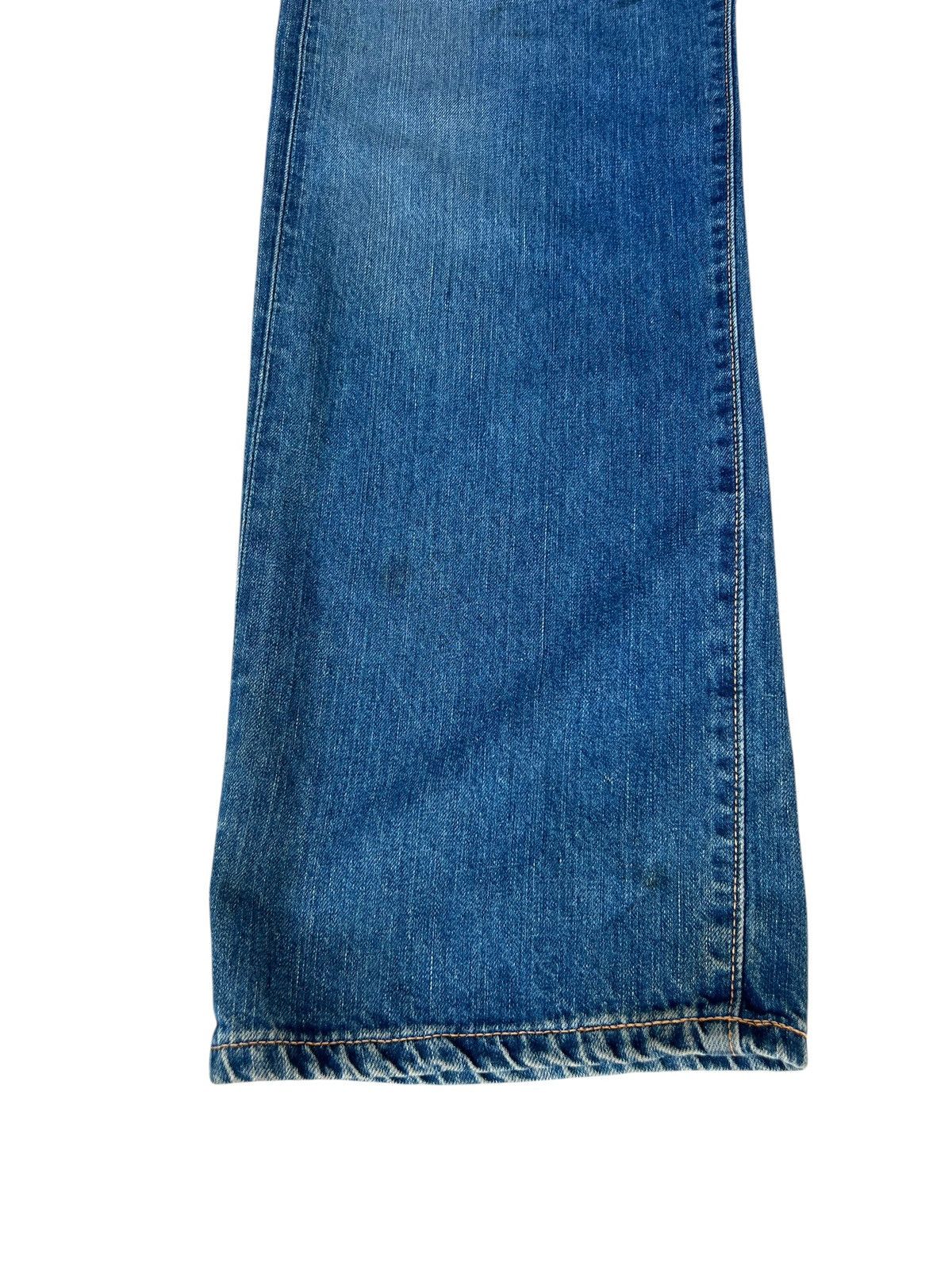 Lee × Vintage 90s Lee Cowboy Union Made Mud Denim Selvedge Jeans Size US 36 / EU 52 - 10 Thumbnail