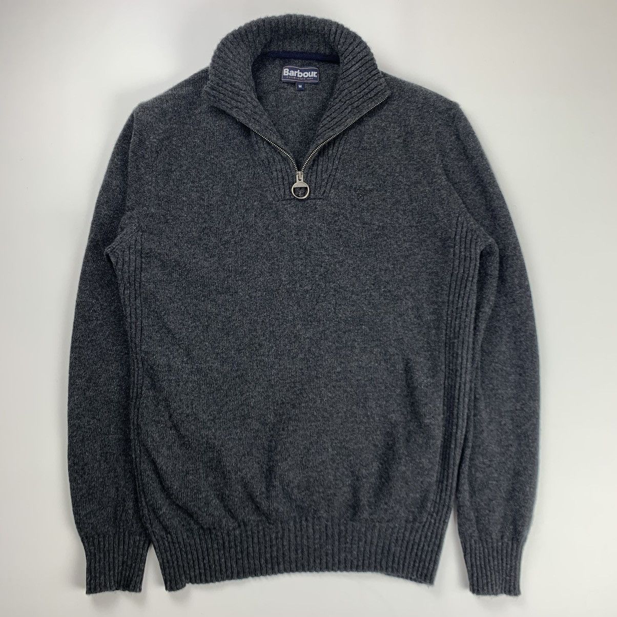 Barbour Barbour half zip wool sweater Size US L / EU 52-54 / 3 - 3 Thumbnail