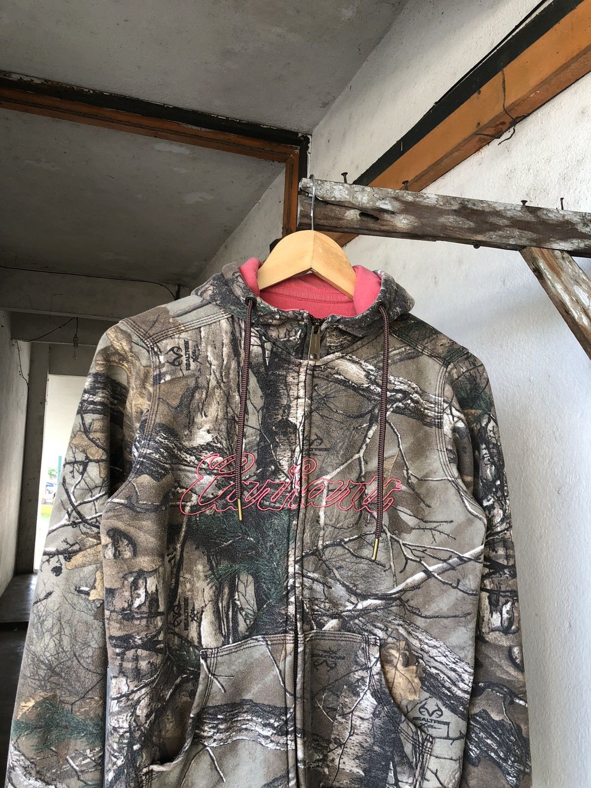 Carhartt Vintage Carhartt Realtree Zipper Up Hoodie Size S / US 4 / IT 40 - 4 Thumbnail