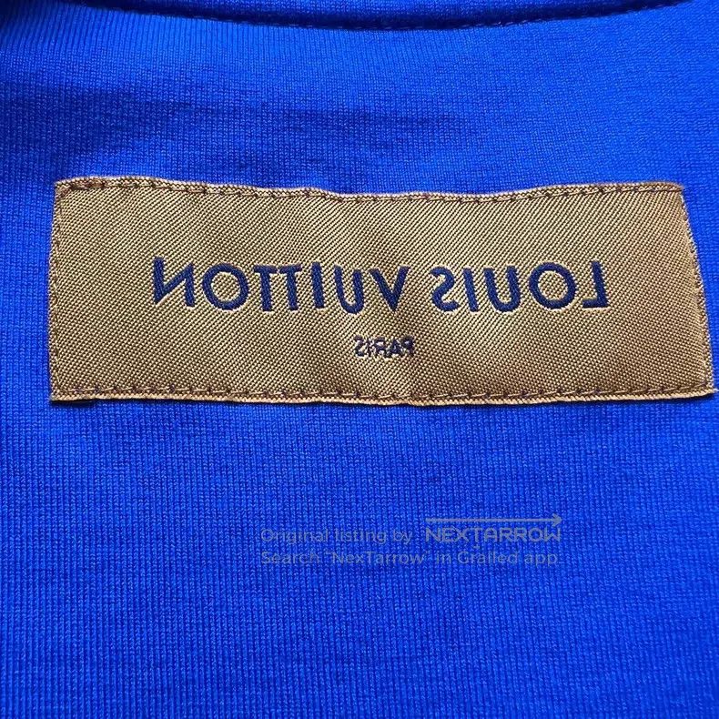 Louis Vuitton Louis Vuitton Embossed LOGO blue short sleeve Size US L / EU 52-54 / 3 - 6 Thumbnail