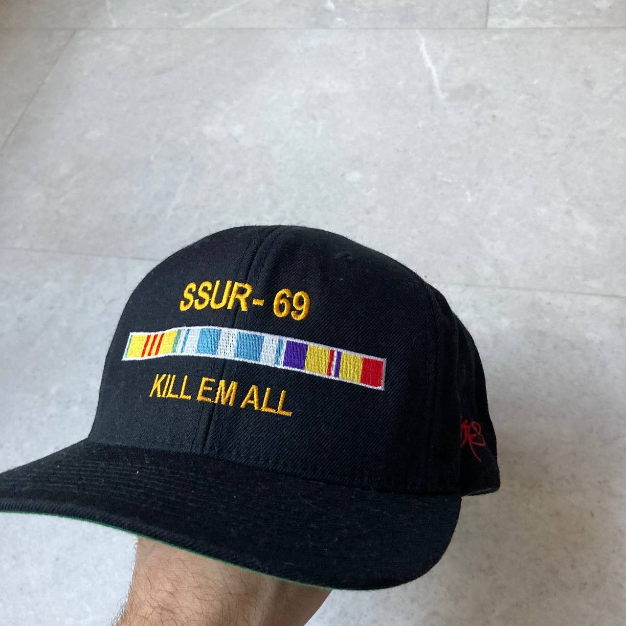 SSUR Vintage SSUR 69 New York Kill Em All Snapback Hat Size ONE SIZE - 2 Thumbnail
