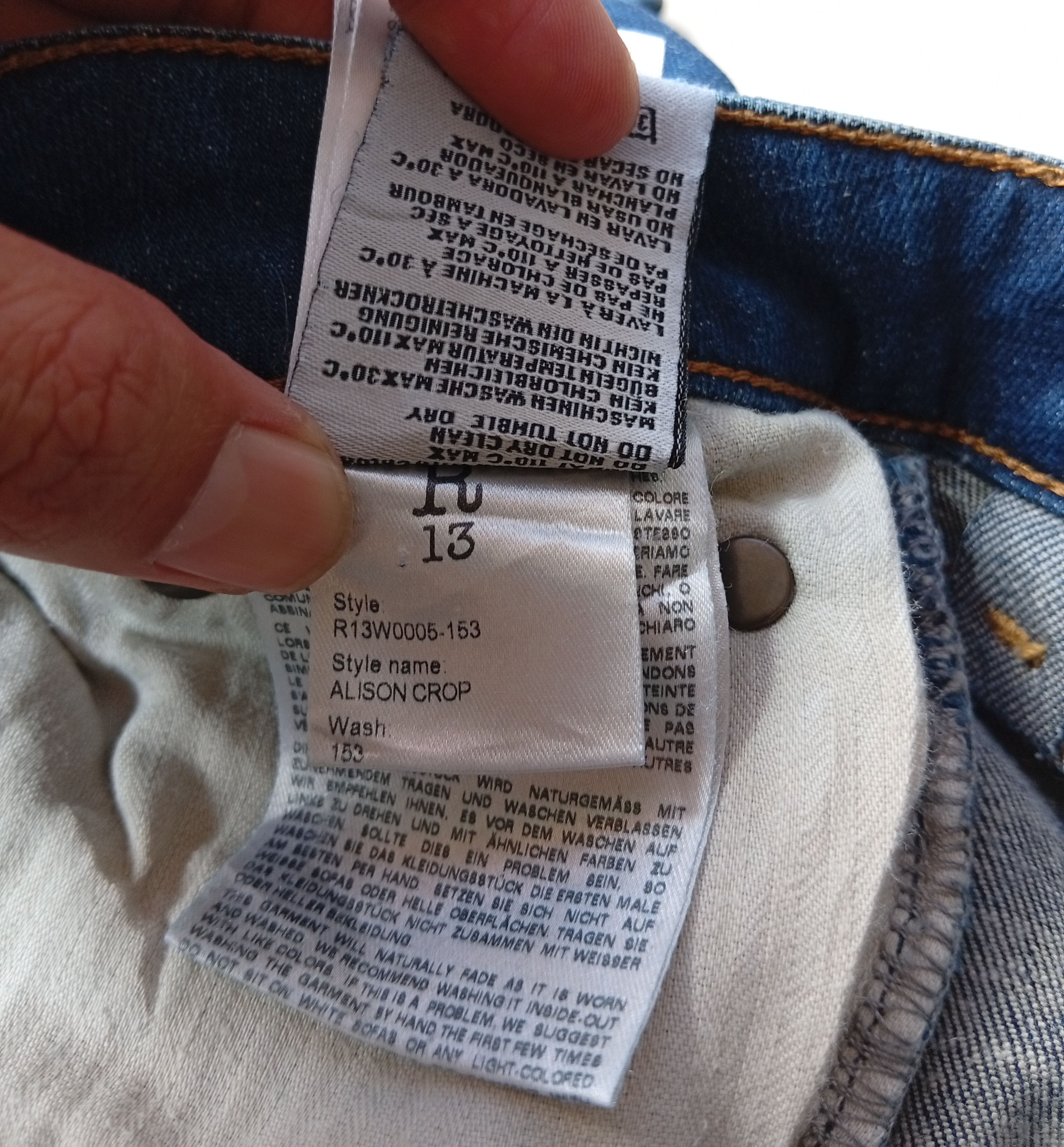 R13 Alison skinny jeans Size 27" / US 4 / IT 40 - 10 Thumbnail