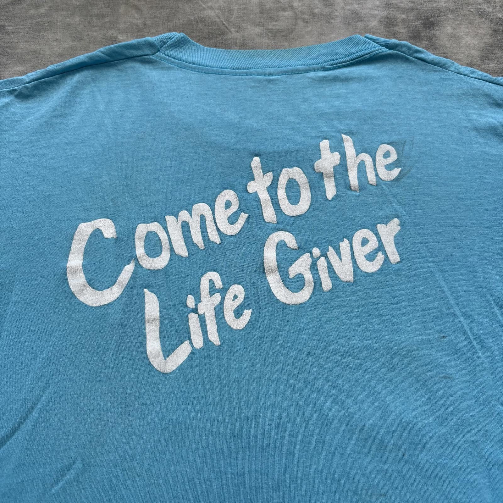 Other Vintage 80s Distressed The Witness Jesus Life Giver Shirt Size US M / EU 48-50 / 2 - 6 Thumbnail