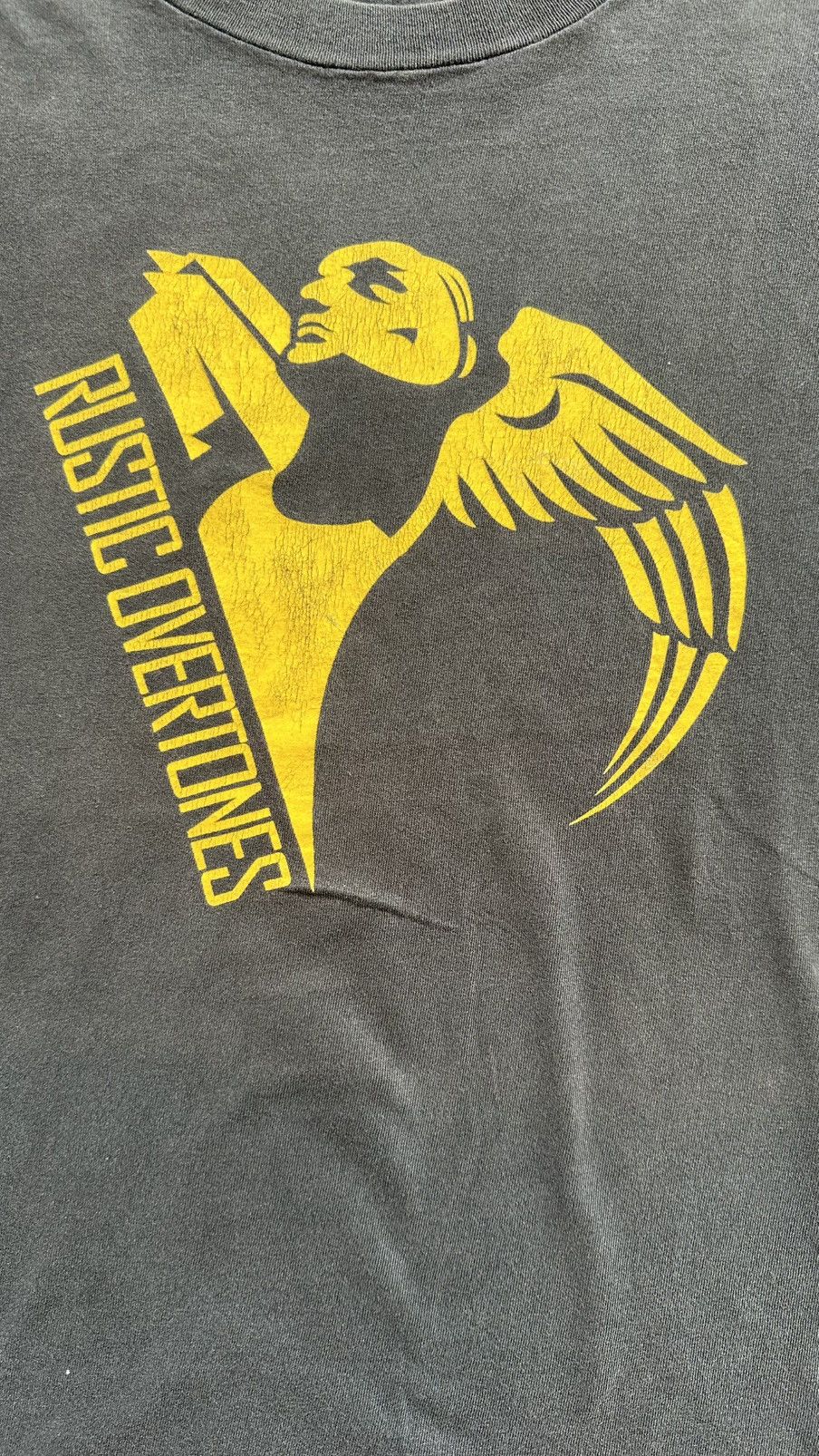 Band Tees × Vintage VINTAGS RUSTIC OVERTONES WELL FADED BAND TEE Size US L / EU 52-54 / 3 - 2 Thumbnail