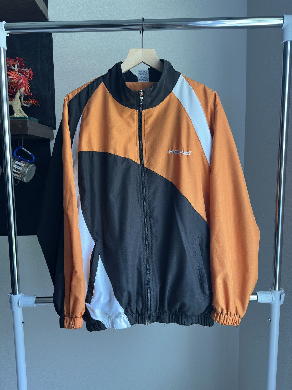 Vintage Vintage Head Racquetball Track Jacket Orange Size US M / EU 48-50 / 2 - 1 Thumbnail