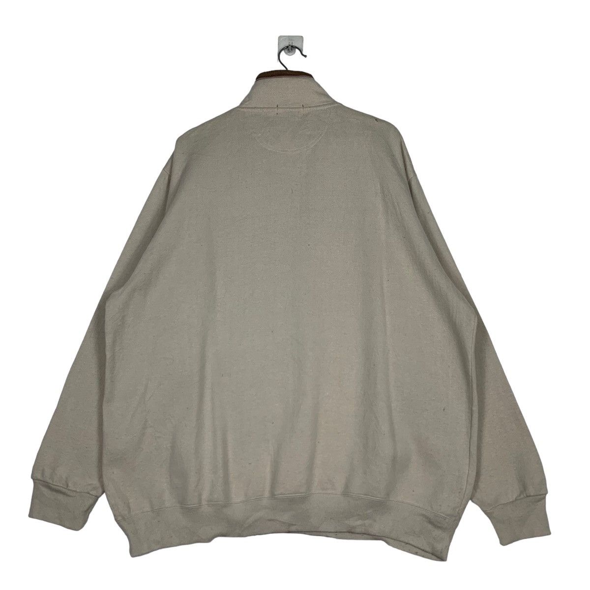 Kansai Yamamoto KANSAI YAMAMOTO Half Zip Turtle Neck Sweatshirt #0442-C20 Size US XXL / EU 58 / 5 - 7 Thumbnail