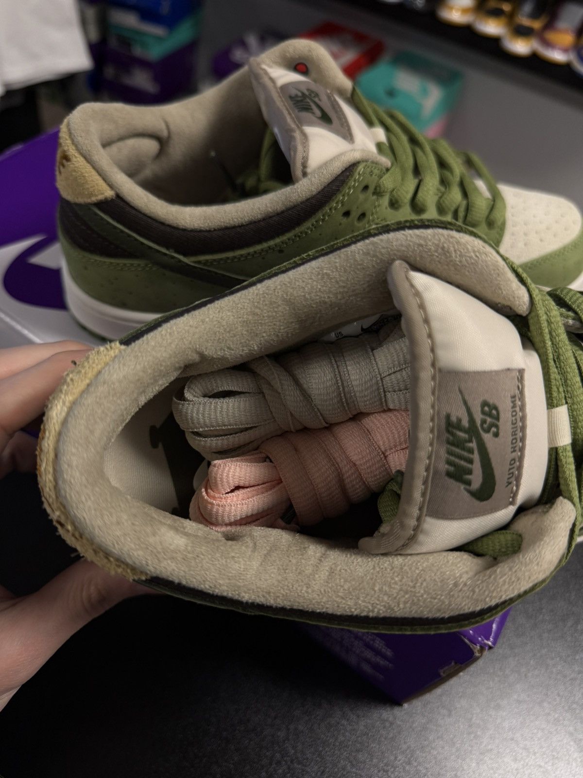 Nike Nike Dunk Low Yuto Horigome Matcha Size 7.5 (NEW) Size US 7.5 / EU 40-41 - 12 Thumbnail